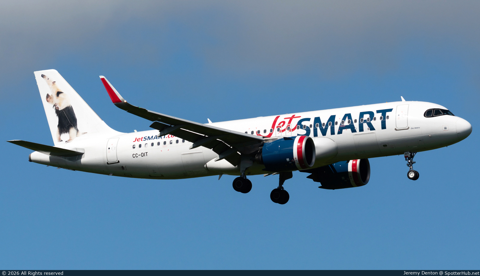 Photo of CC-DIT - Airbus A320-271N operated by JetSMART