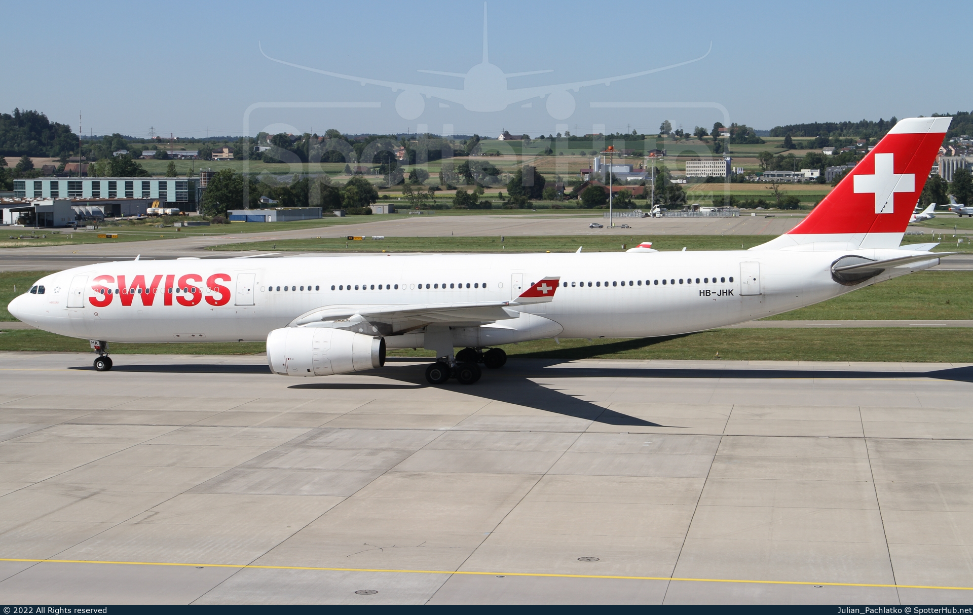 Photo of HB-JHK - Airbus A330-343 operated by Swiss International Air Lines