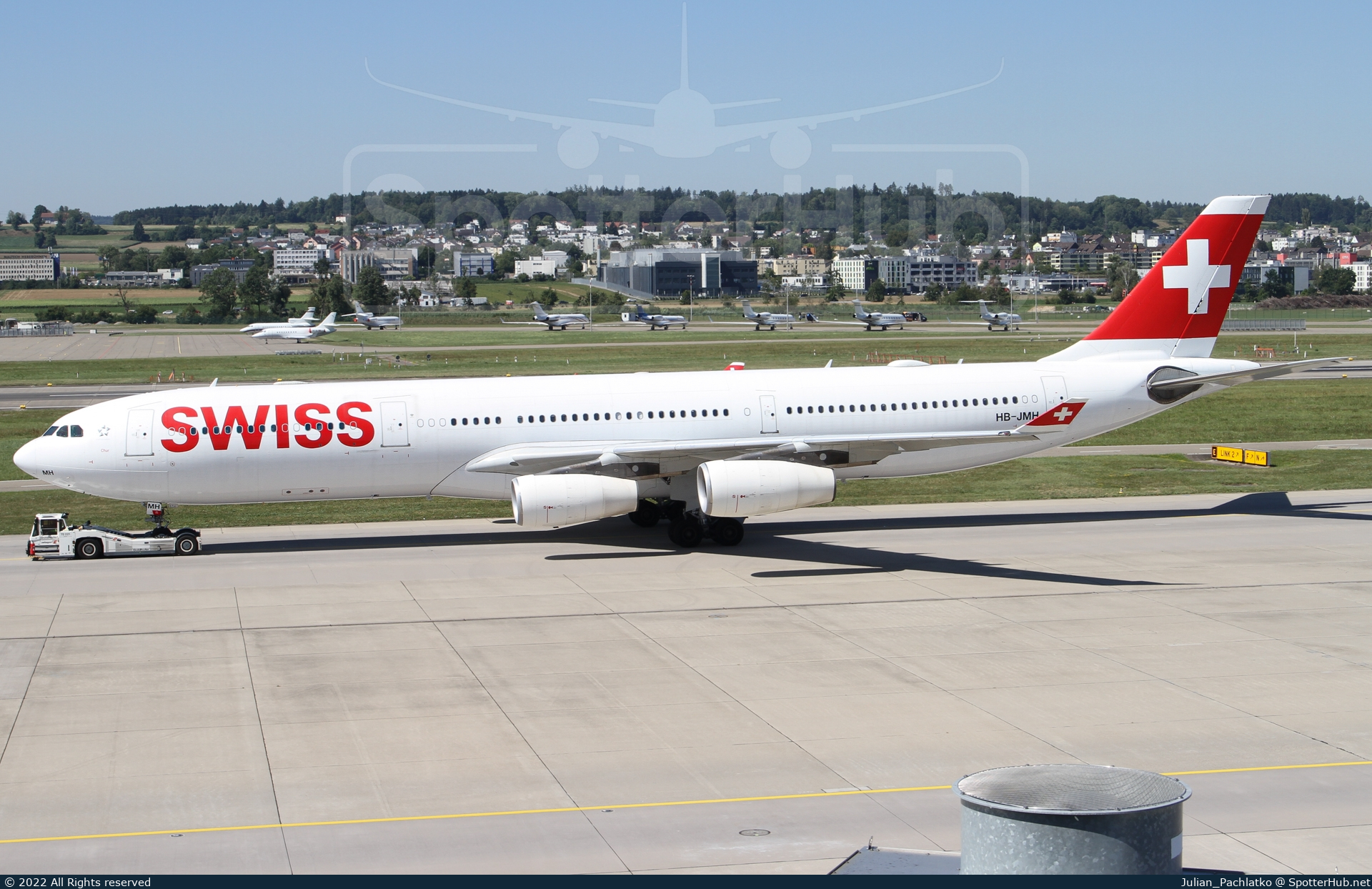 Photo of HB-JMF - Airbus A340-313 operated by Swiss International Air Lines