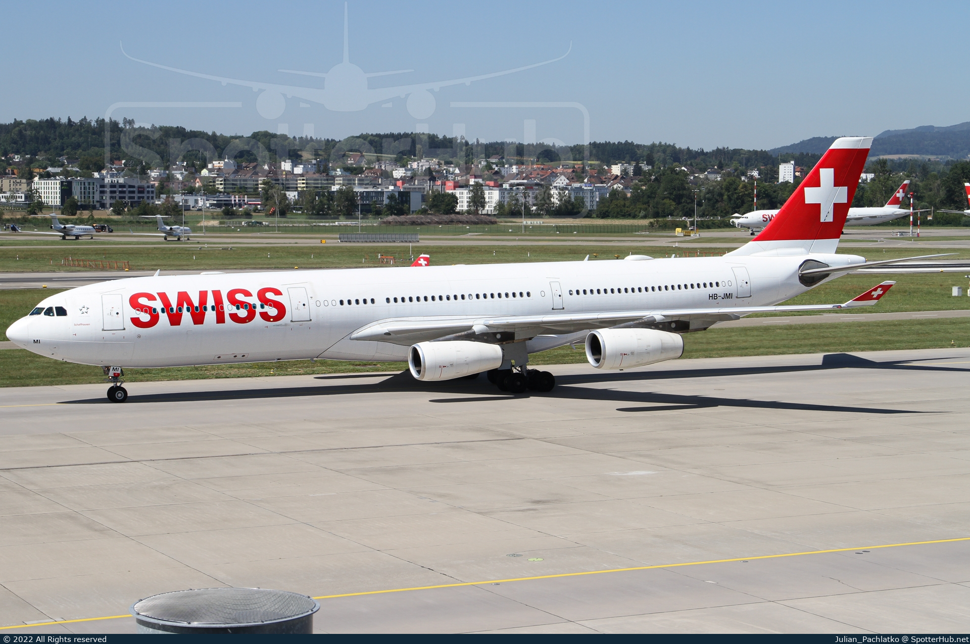 Photo of HB-JMI - Airbus A340-313 operated by Swiss International Air Lines