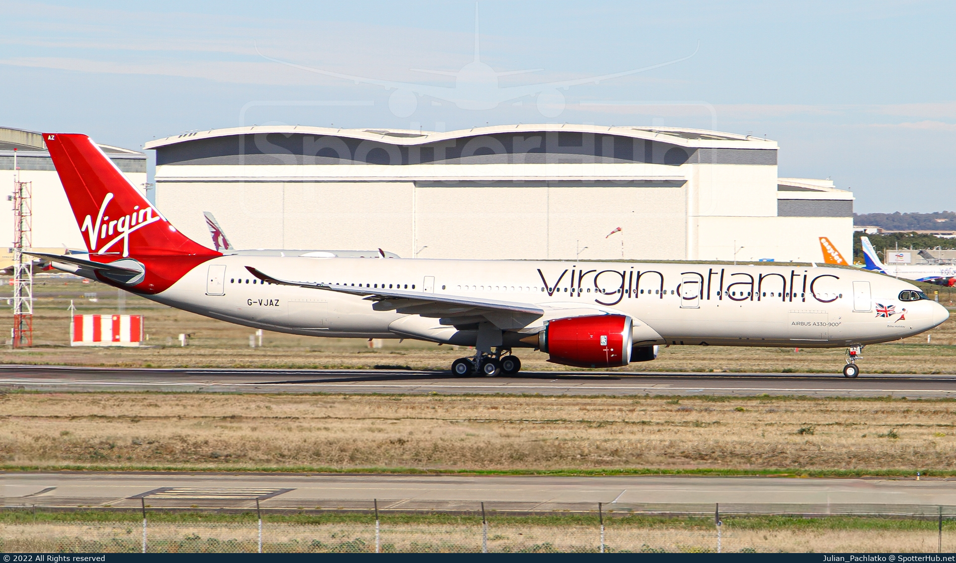 Photo of G-VJAZ - Airbus A330-941 operated by Virgin Atlantic Airways