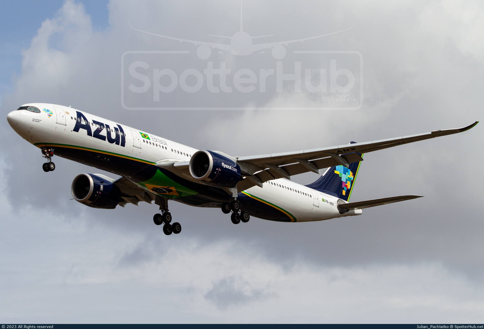 Photo of PR-ANX - Airbus A330-941 operated by Azul