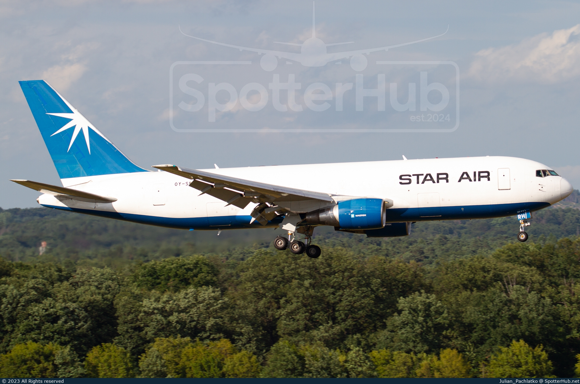 Photo of OY-SRH - Boeing 767-204(BDSF) operated by Star Air