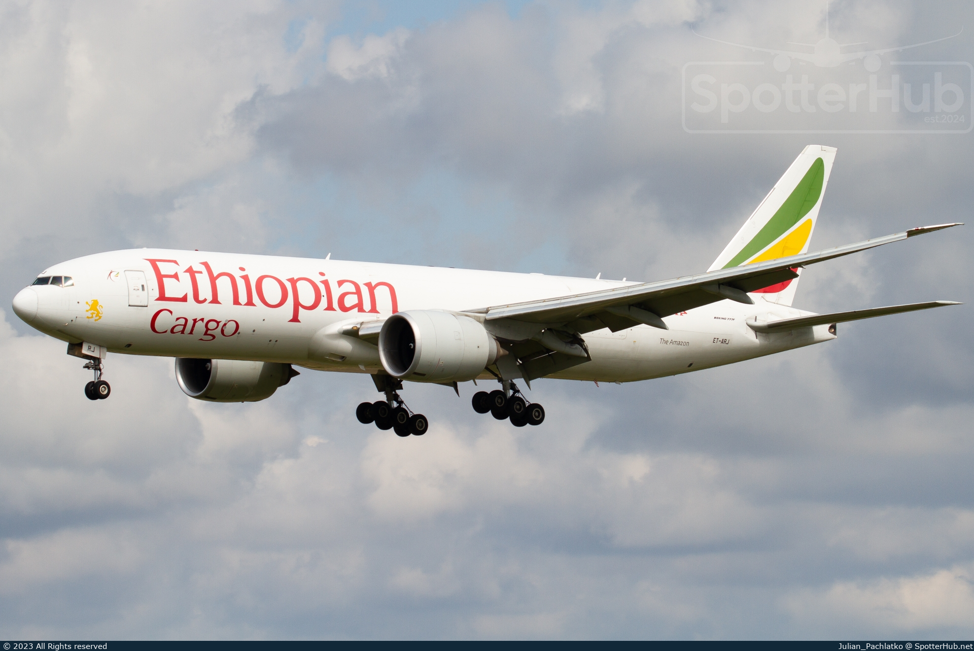 Photo of ET-ARJ - Boeing 777-F60 operated by Ethiopian Airlines Cargo