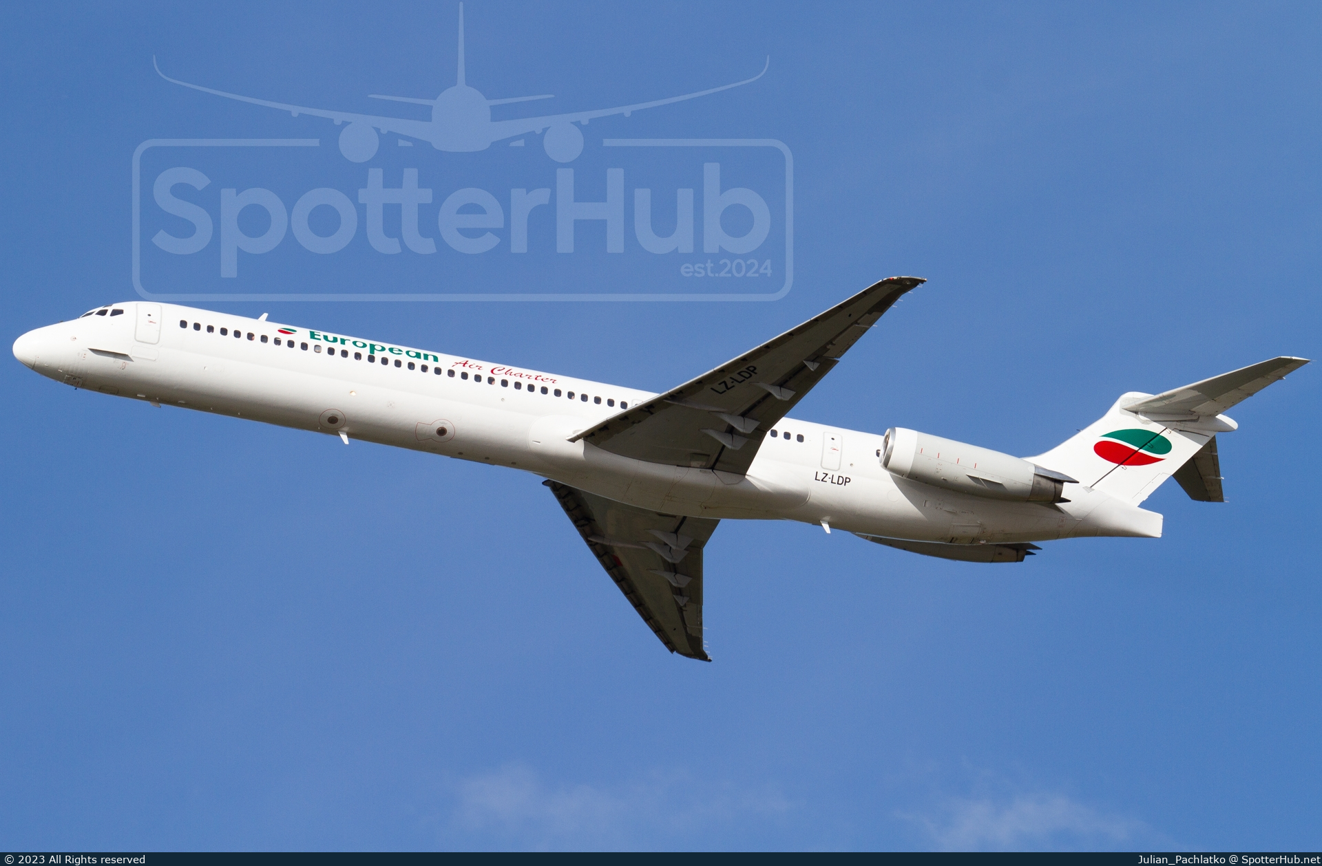 Photo of LZ-LDP - McDonnell Douglas MD-82 operated by European Air Charter