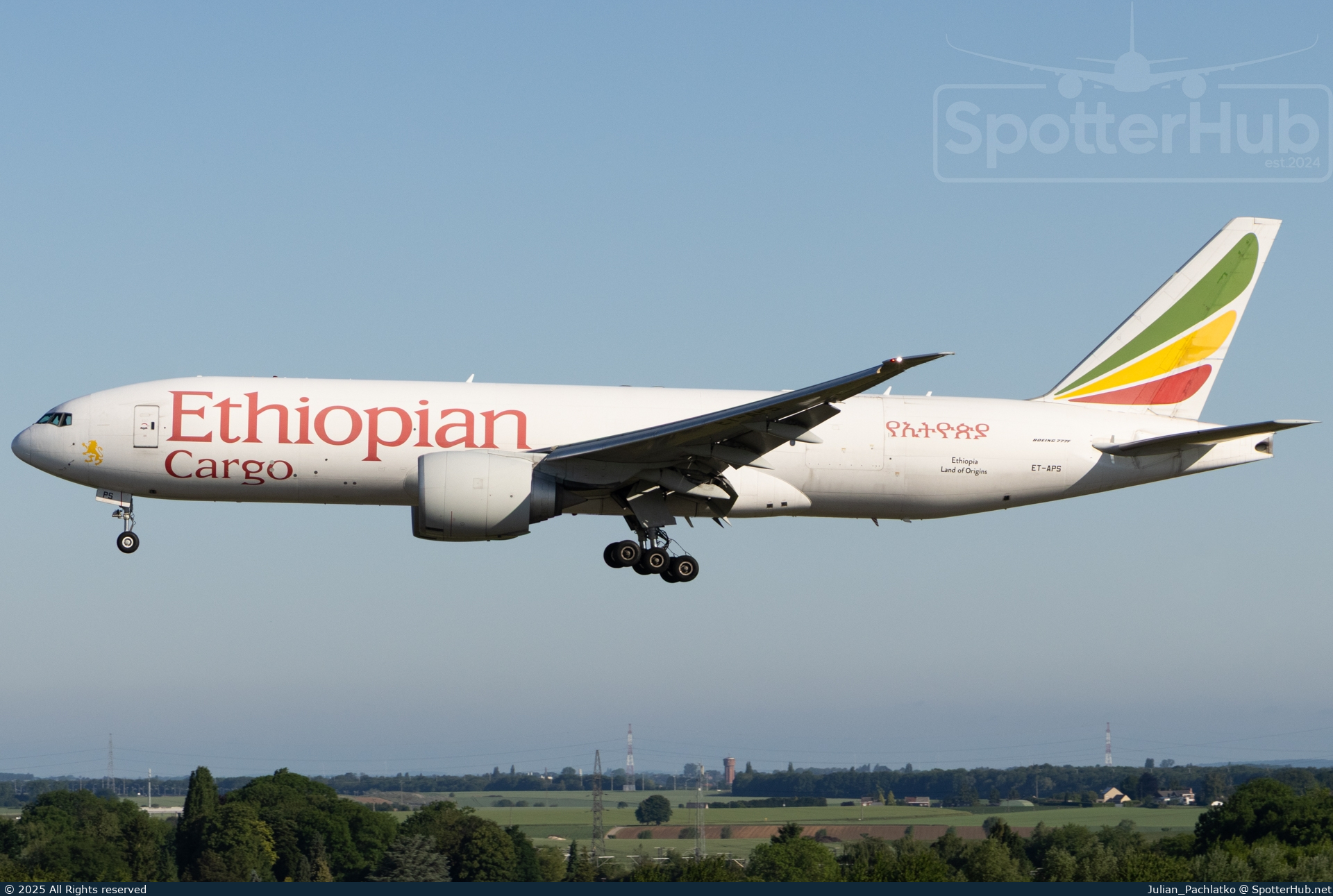 Photo of ET-APS - Boeing 777-F6N operated by Ethiopian Airlines Cargo