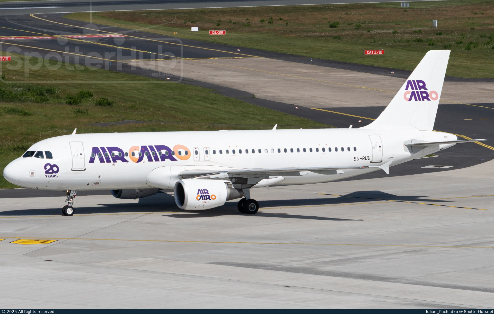 Photo of SU-BUU - Airbus A320-214 operated by Air Cairo
