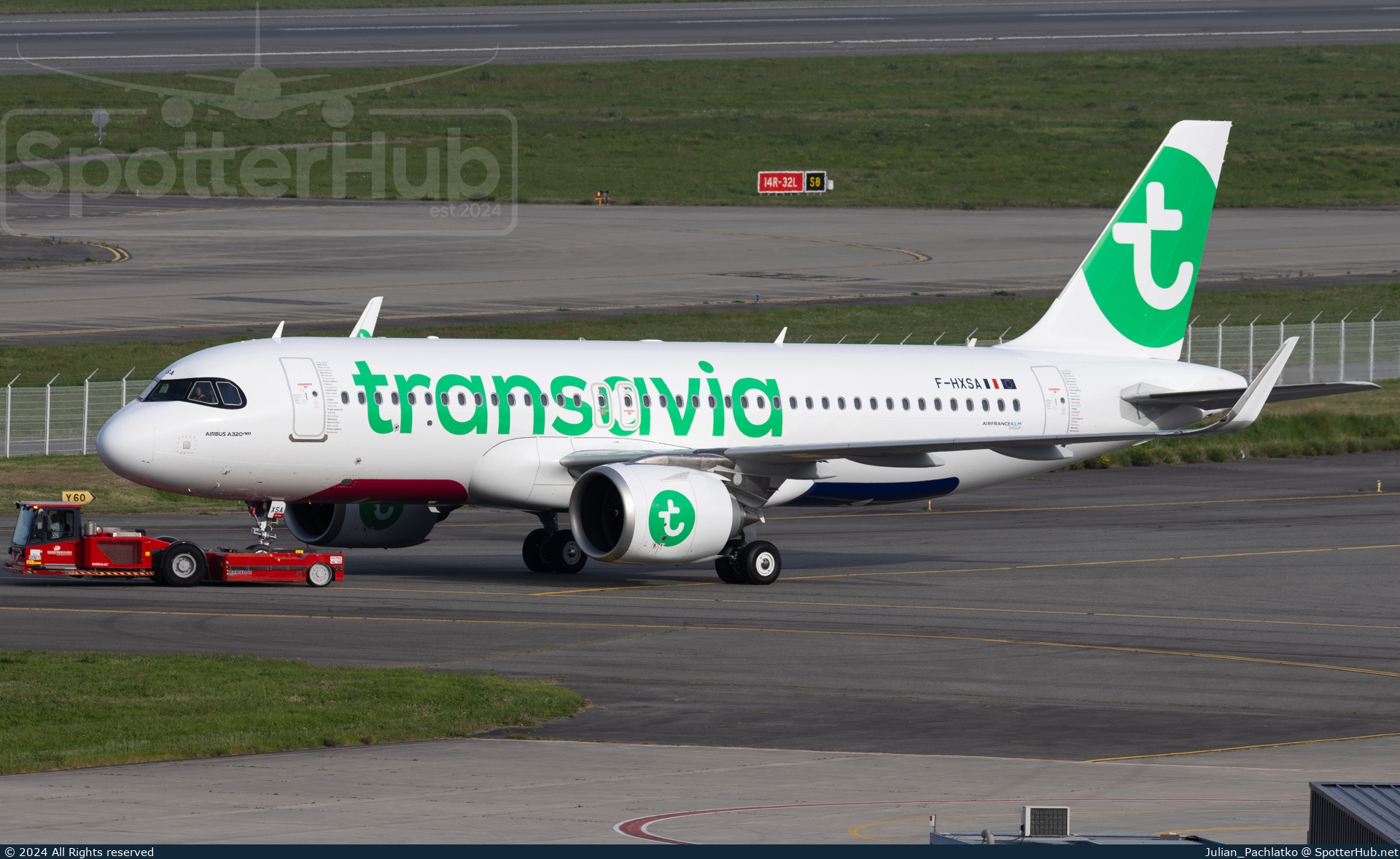 Photo of F-HXSA - Airbus A320-252N operated by Transavia France