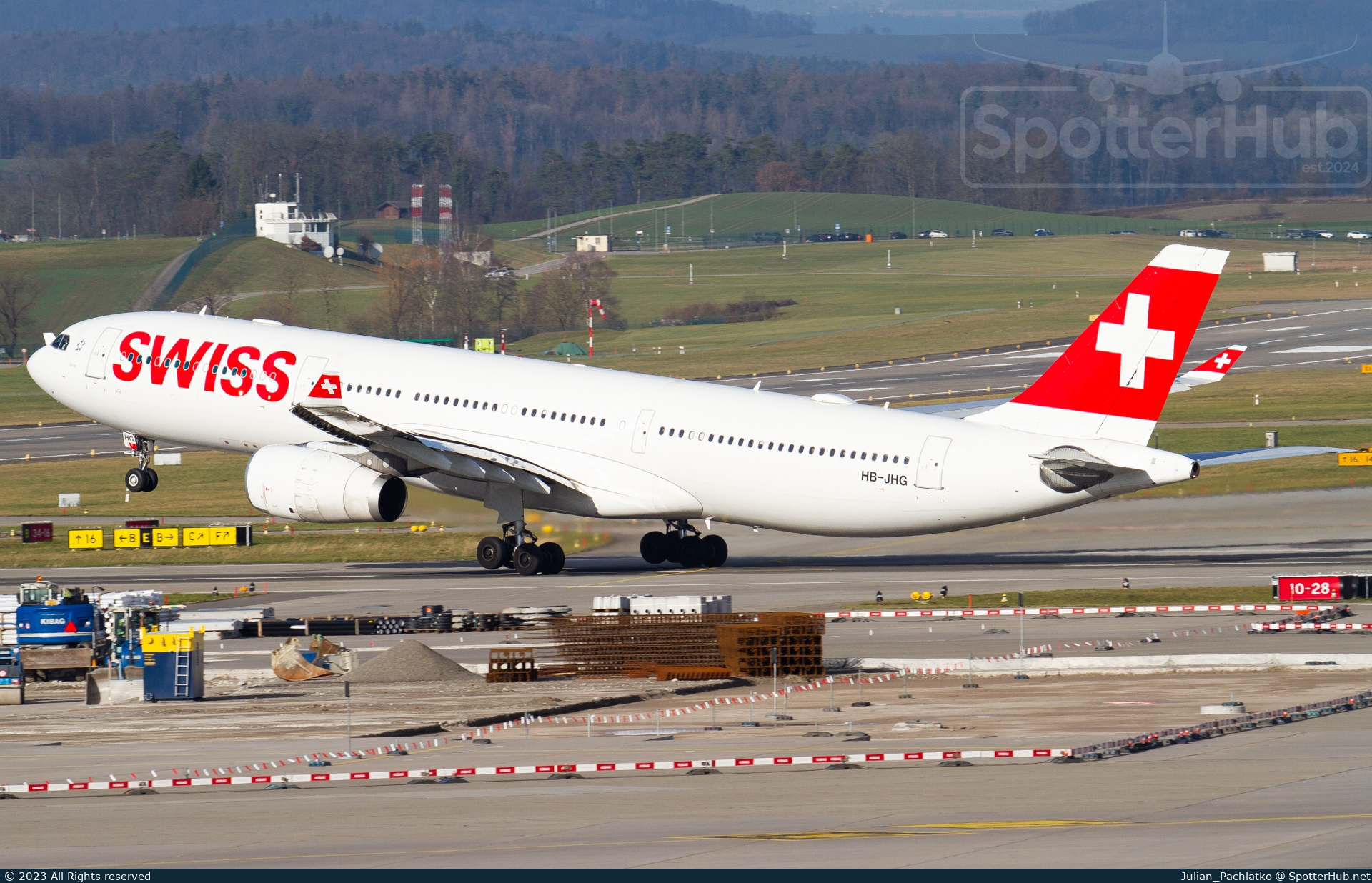 Photo of HB-JHG - Airbus A330-343 operated by Swiss International Air Lines
