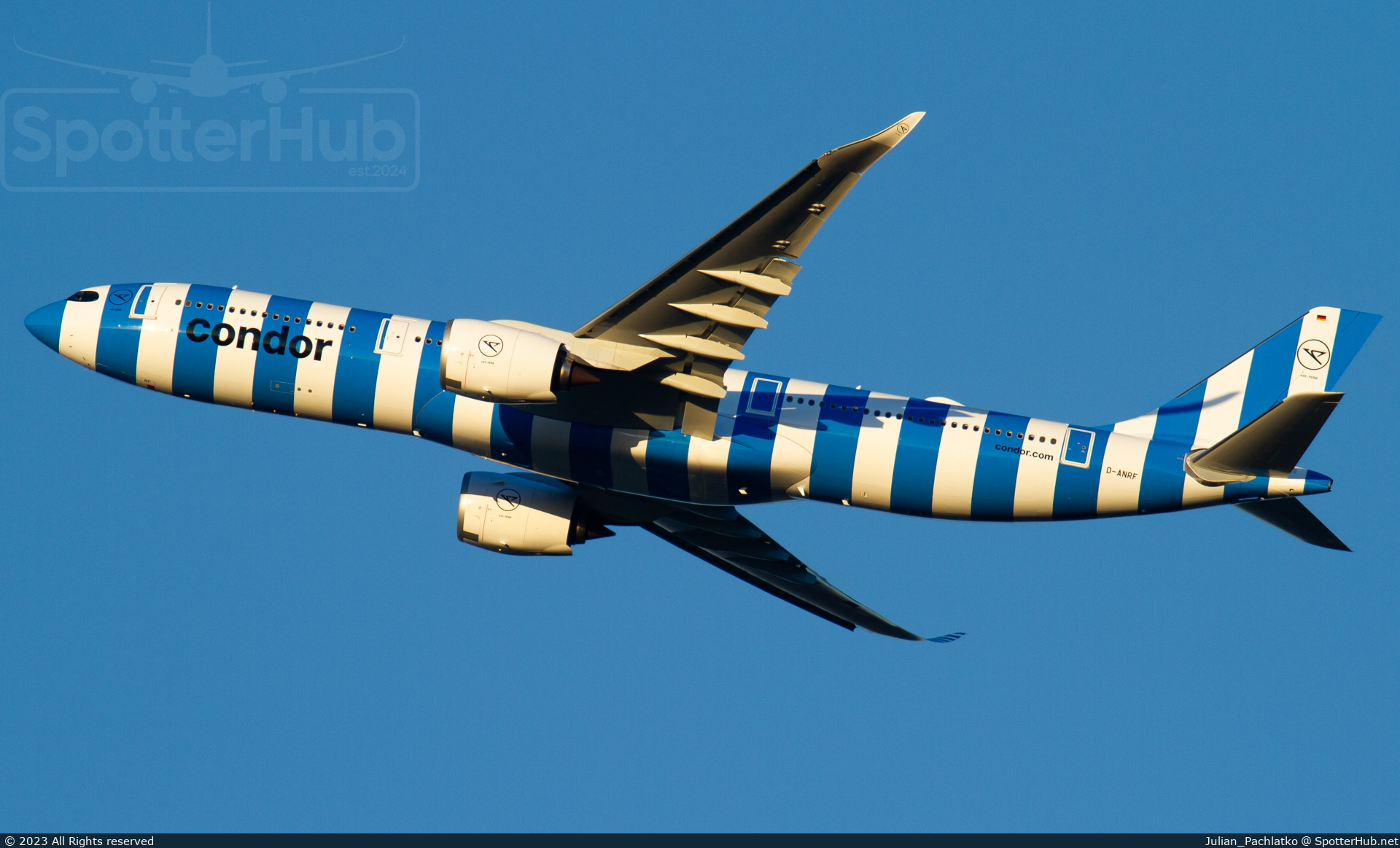 Photo of D-ANRF - Airbus A330-941 operated by Condor