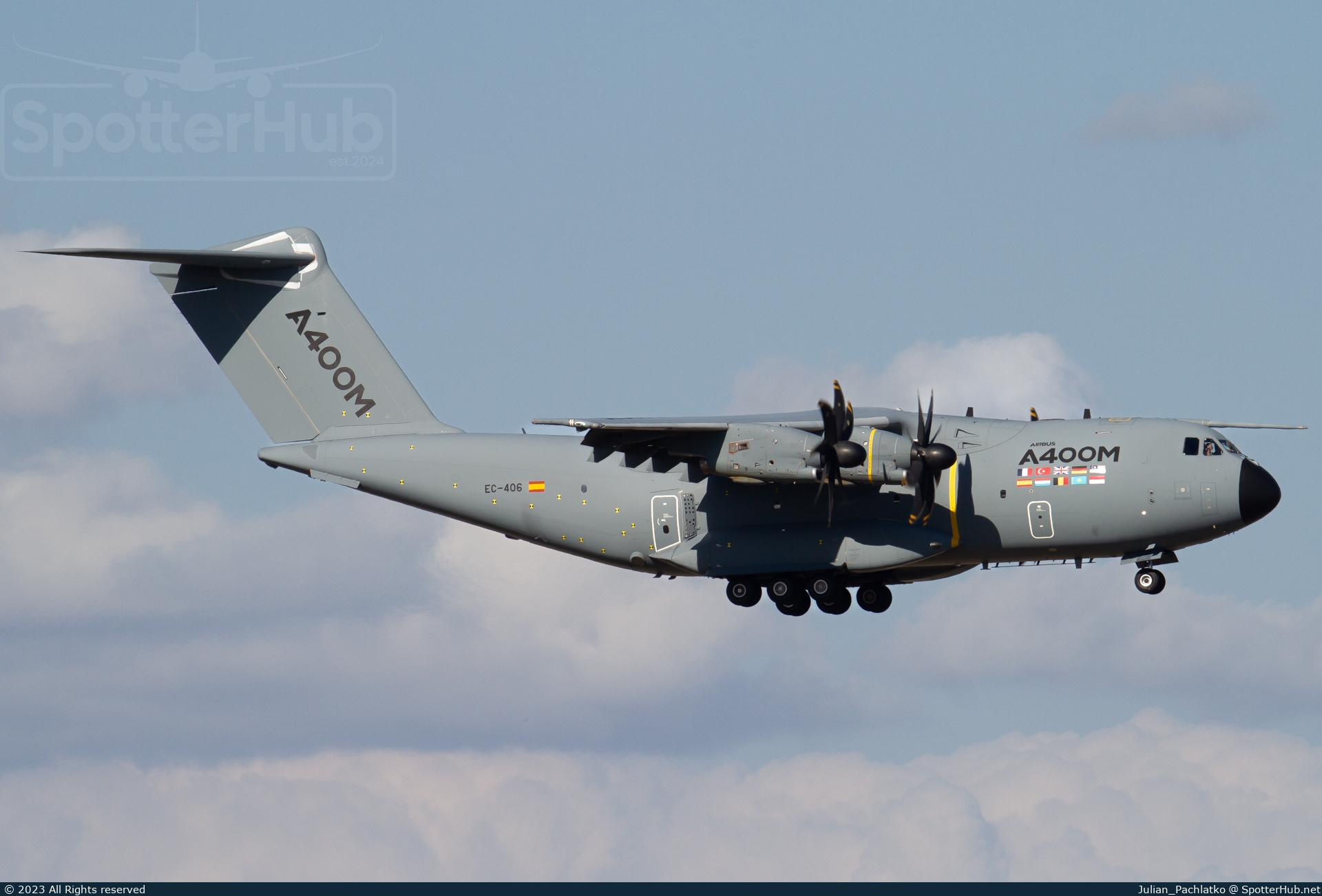 Photo of EC-406 - Airbus A400M Atlas operated by Airbus Defence and Space
