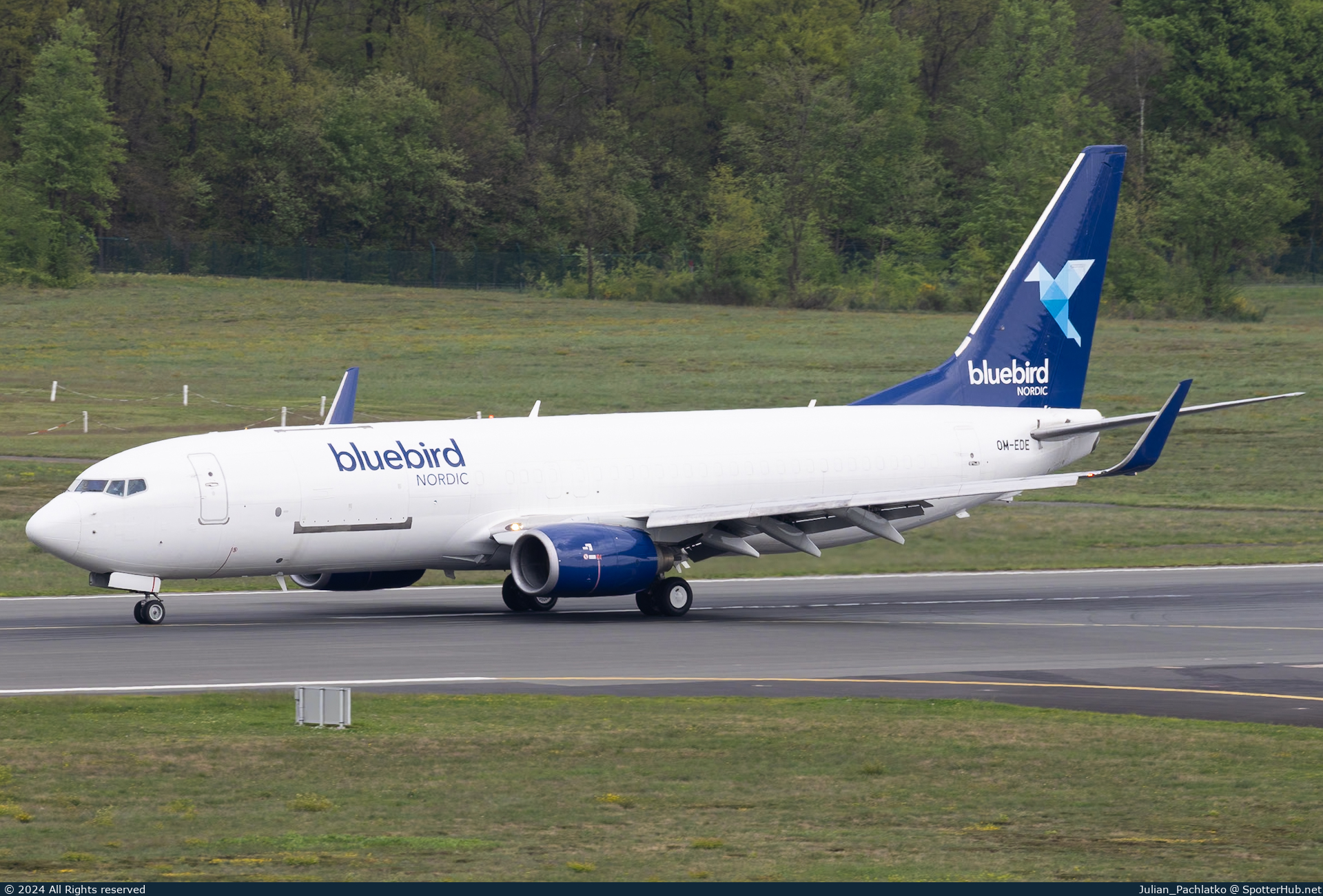 Photo of OM-EDE - Boeing 737-8F2(BCF) operated by AirExplore