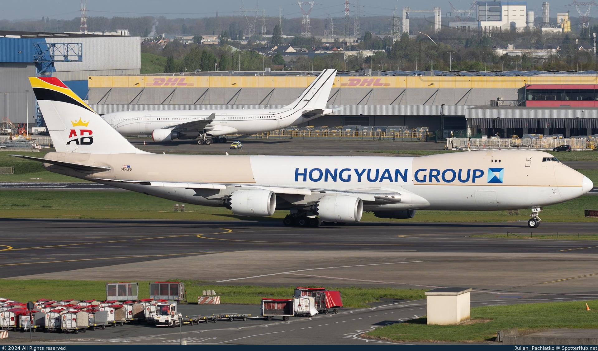 Photo of OE-LFD - Boeing 747-87UF operated by Hongyuan Group (opb Air Belgium)