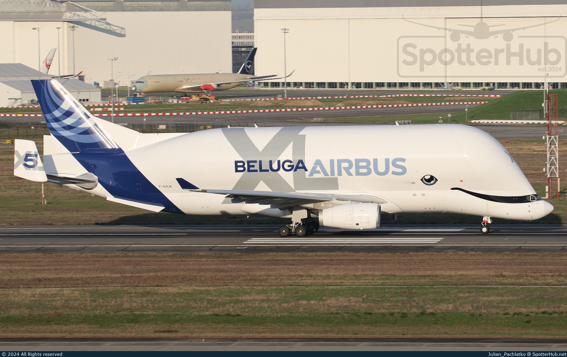 Photo of F-GXLN - Airbus A330-743L Beluga XL operated by Airbus Transport International