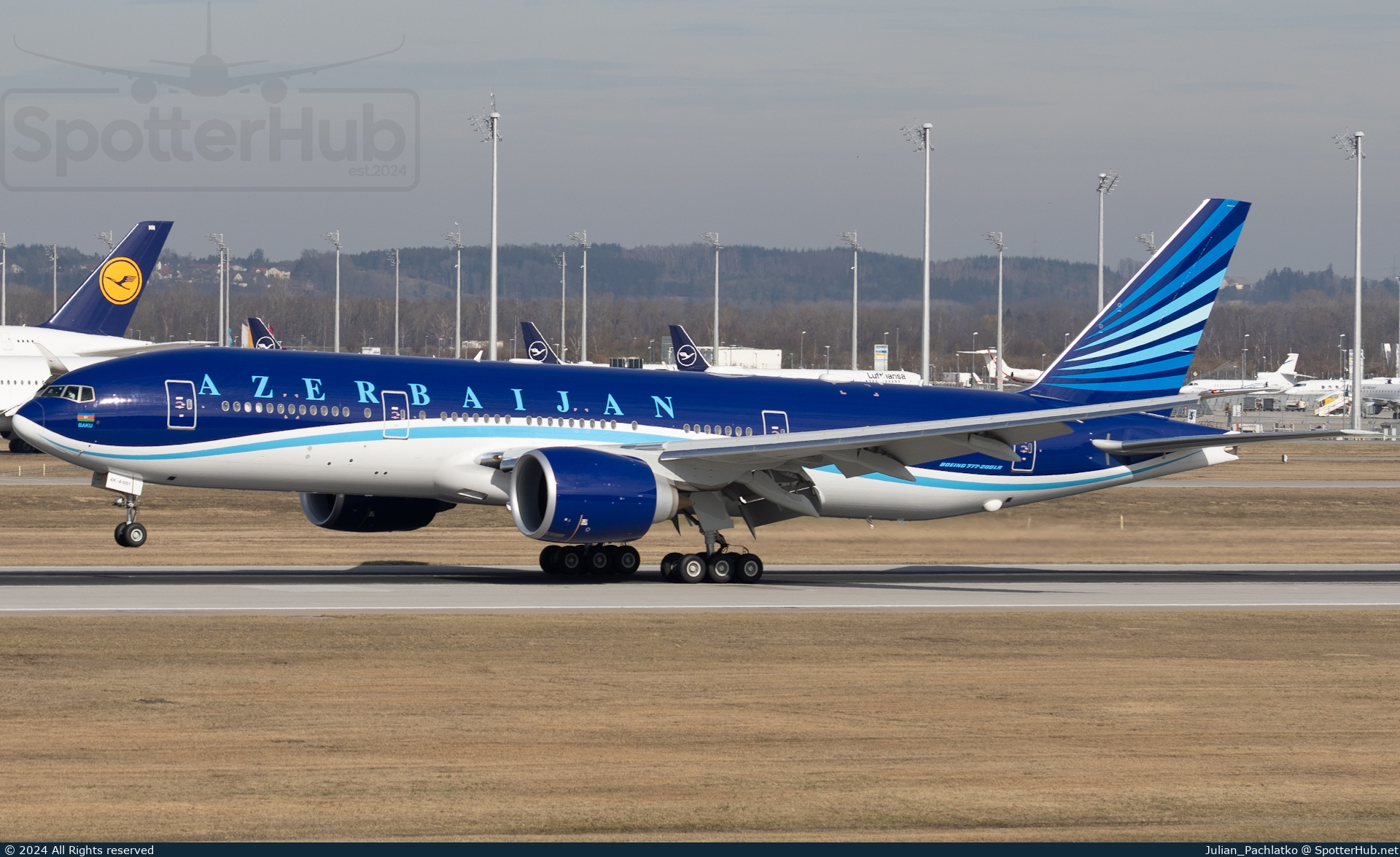 Photo of 4K-AI001 - Boeing 777-200LR operated by Government of Azerbaijan