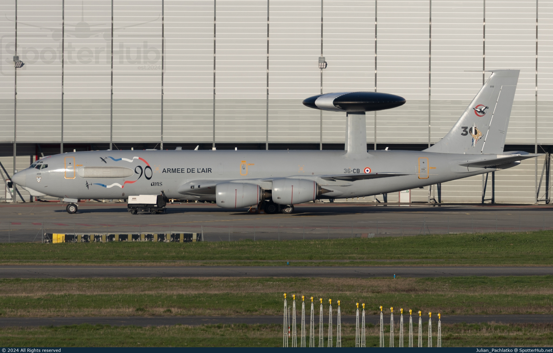 Photo of 202 - Boeing E-3F Sentry operated by French Air Force
