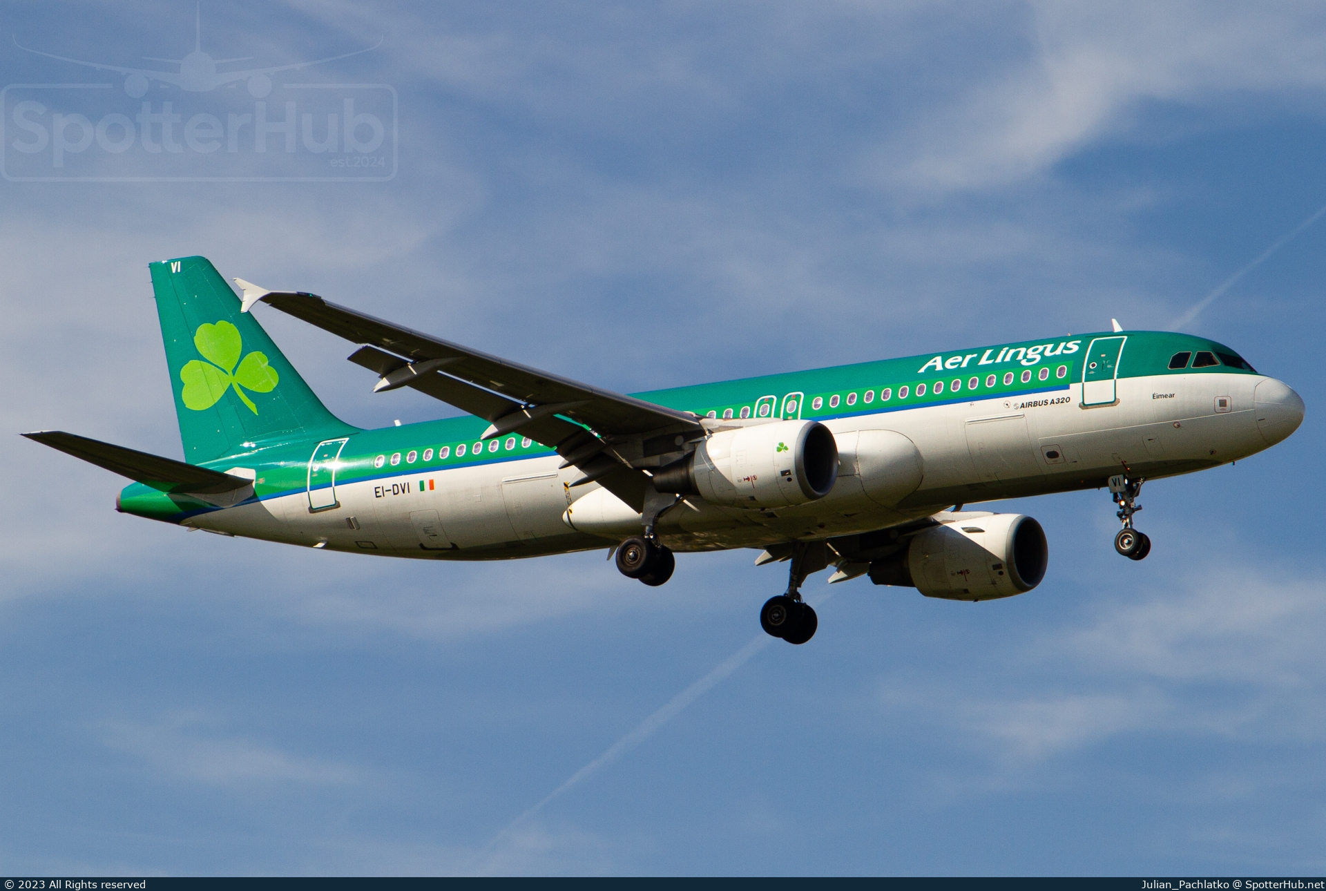 Photo of EI-DVI - Airbus A320-214 operated by Aer Lingus