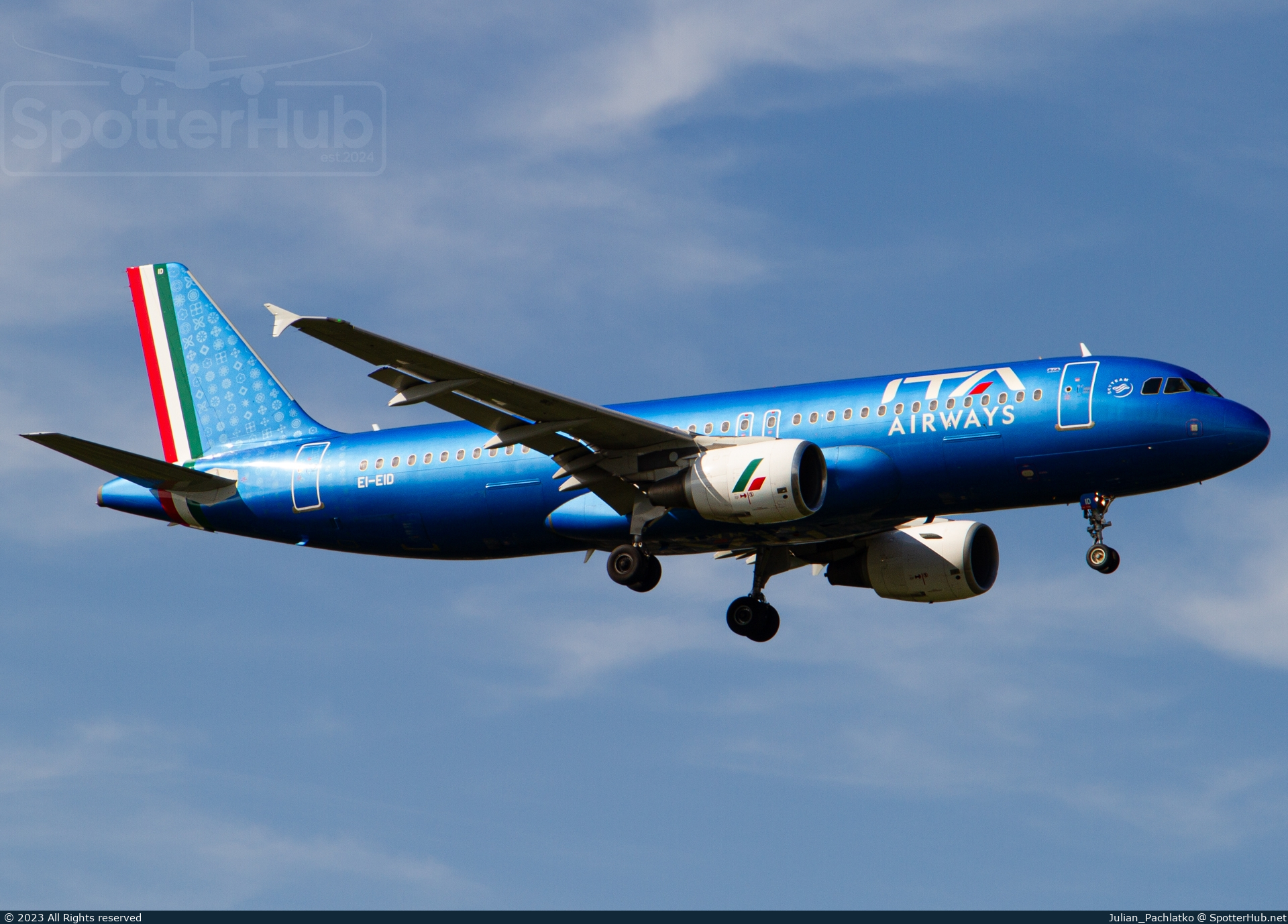 Photo of EI-EID - Airbus A320-216 operated by ITA Airways