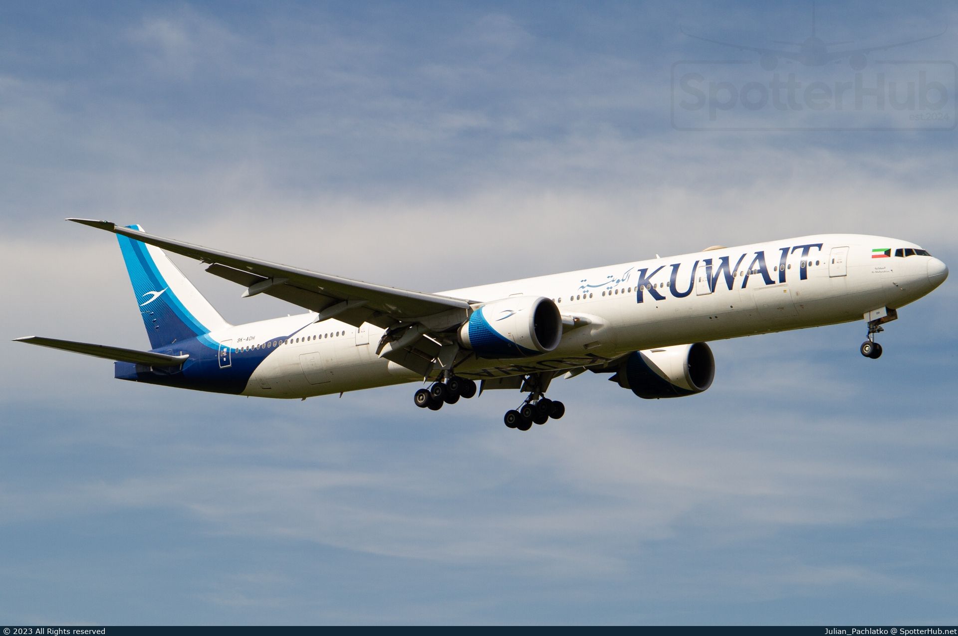 Photo of 9K-AOH - Boeing 777-369(ER) operated by Kuwait Airways