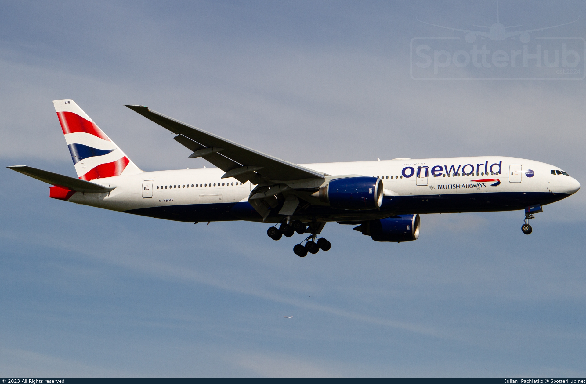 Photo of G-YMMR - Boeing 777-236(ER) operated by British Airways
