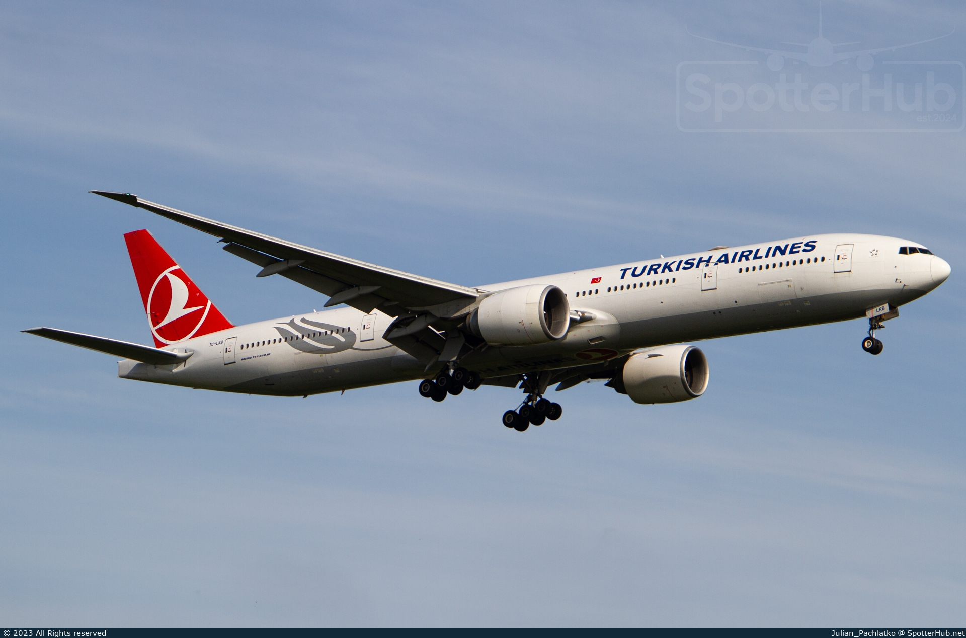 Photo of TC-LKB - Boeing 777-36N(ER) operated by Turkish Airlines