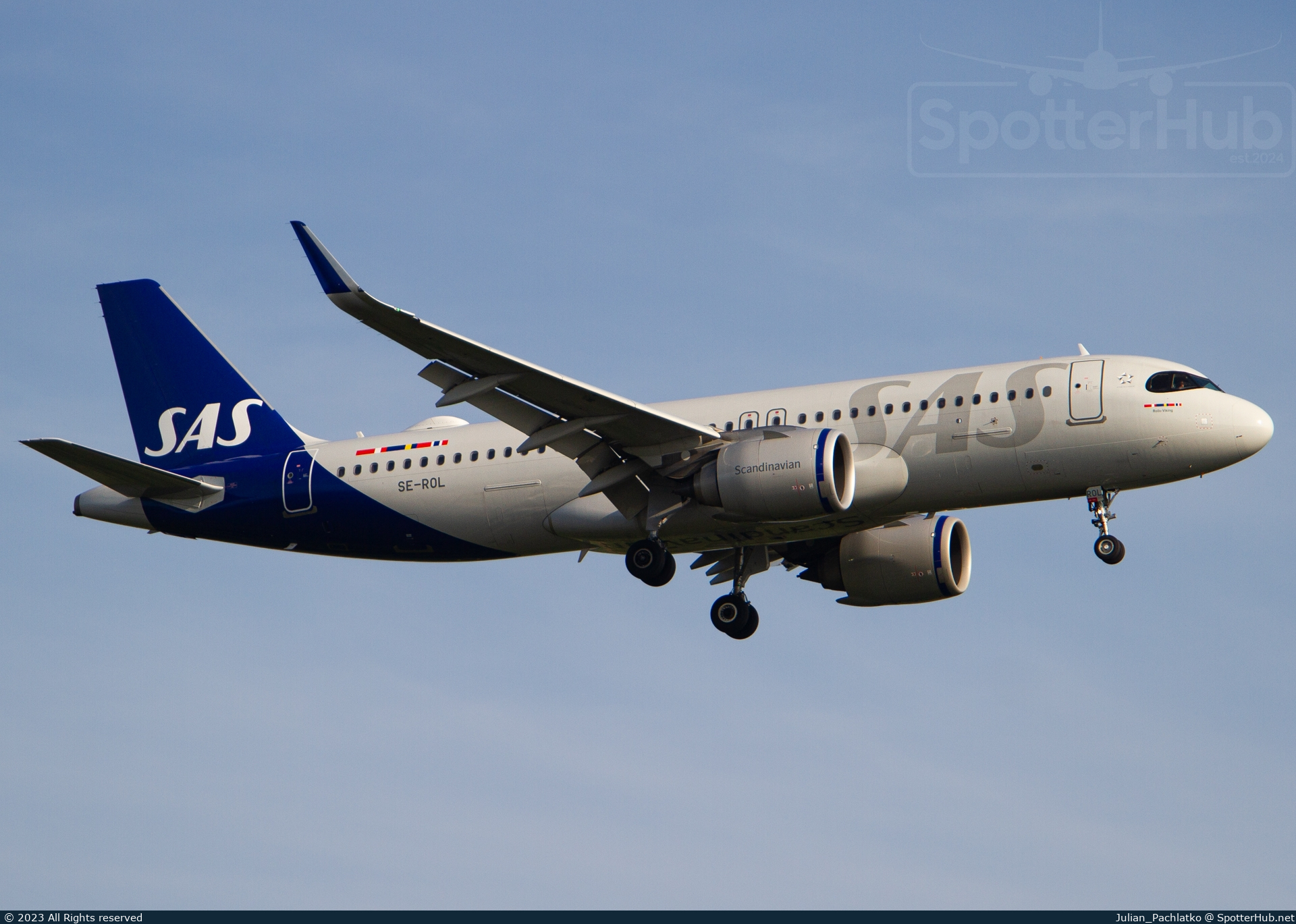 Photo of SE-ROL - Airbus A320-251N operated by SAS Scandinavian Airlines