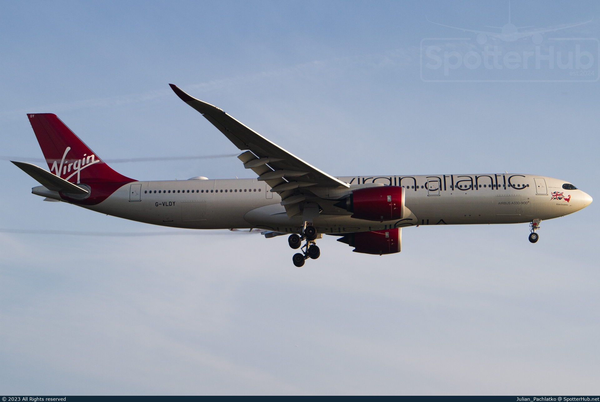 Photo of G-VLDY - Airbus A330-941 operated by Virgin Atlantic Airways