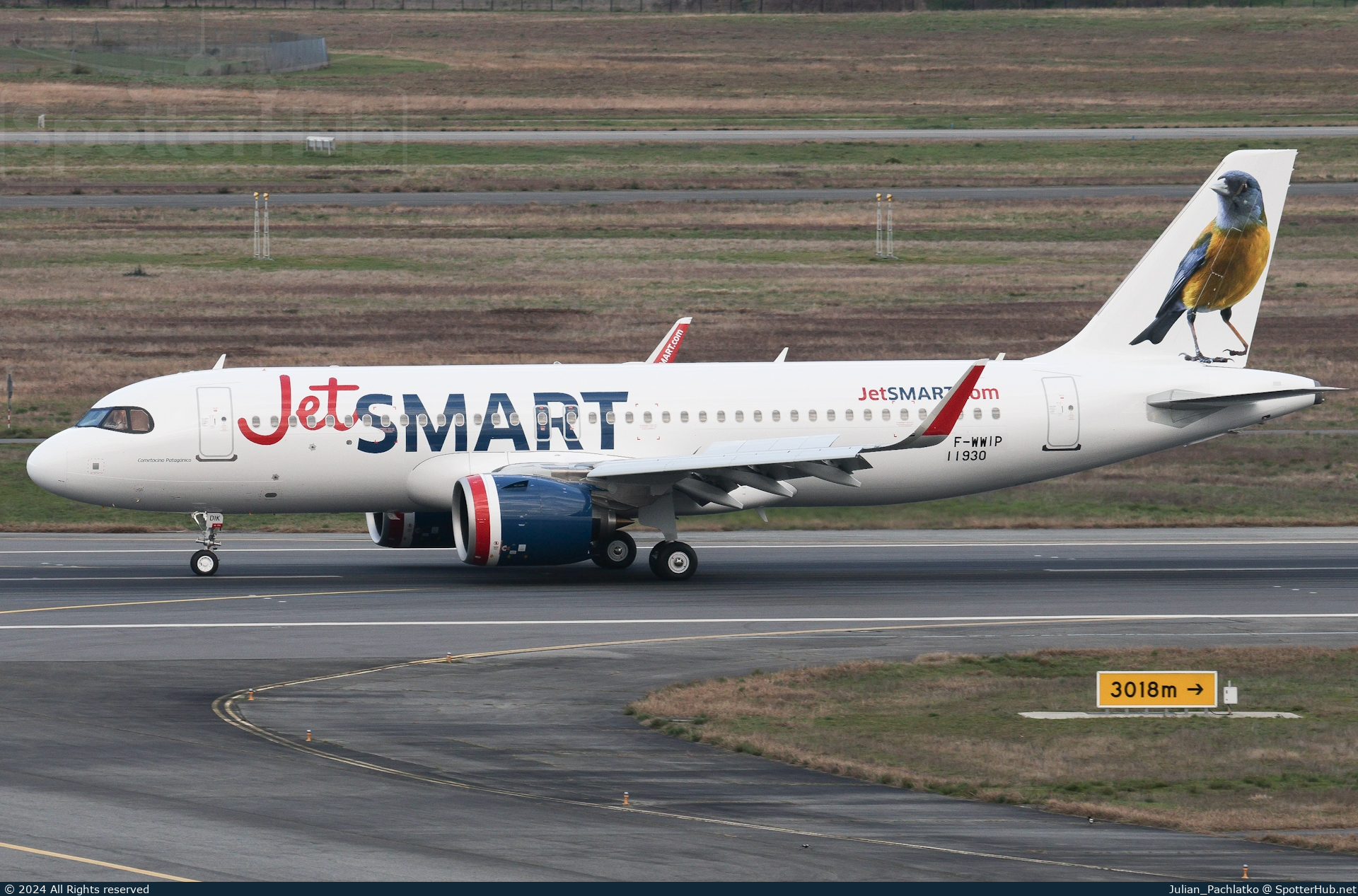 Photo of F-WWIP - Airbus A320-271N operated by JetSMART