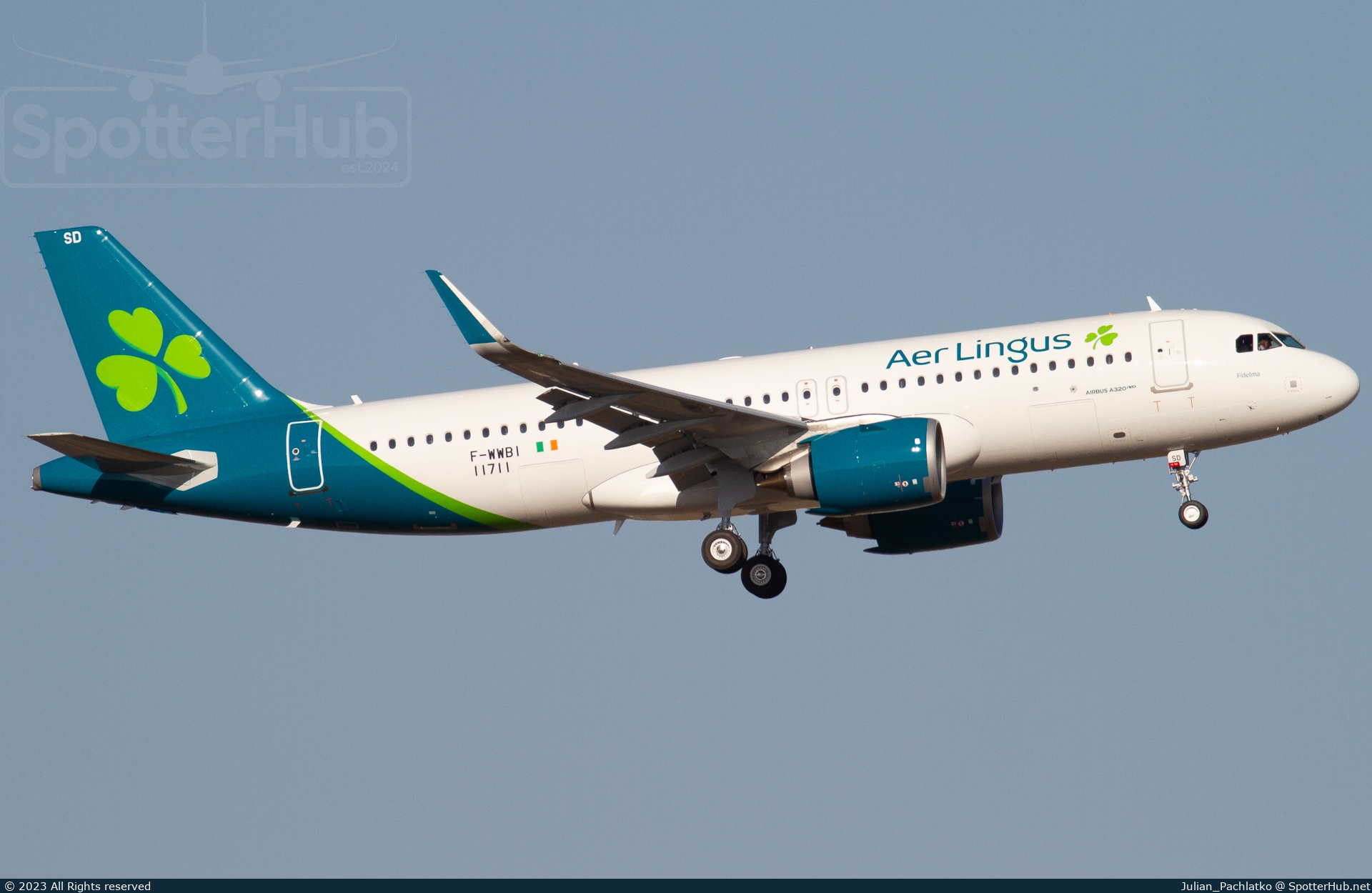 Photo of F-WWBI - Airbus A320-251N operated by Aer Lingus
