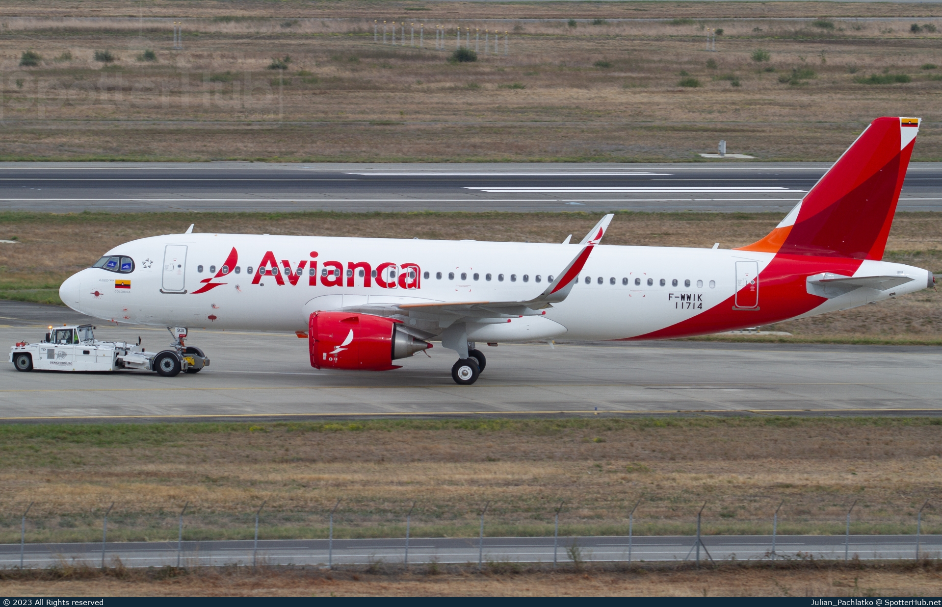 Photo of F-WWIK - Airbus A320-251N operated by Avianca