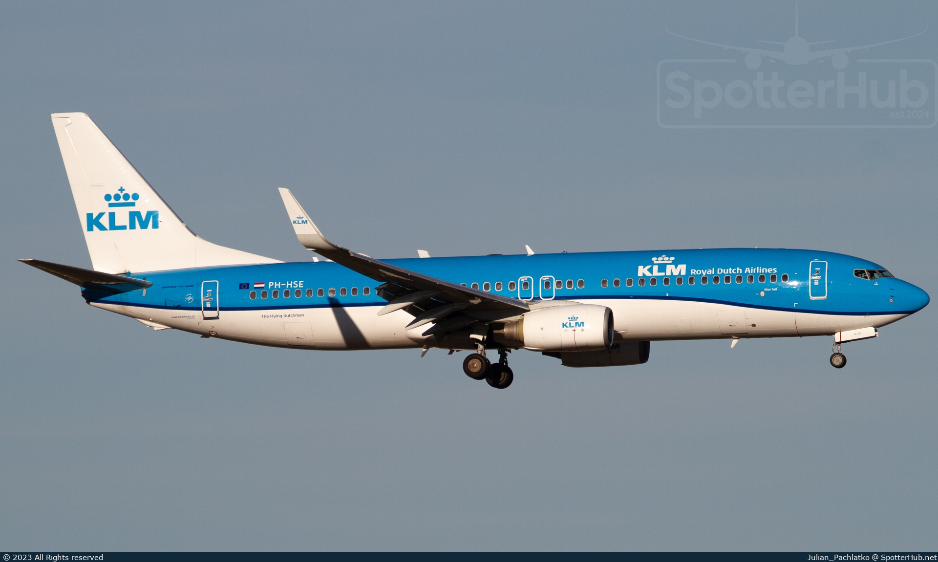 Photo of PH-HSE - Boeing 737-8K2 operated by KLM Royal Dutch Airlines