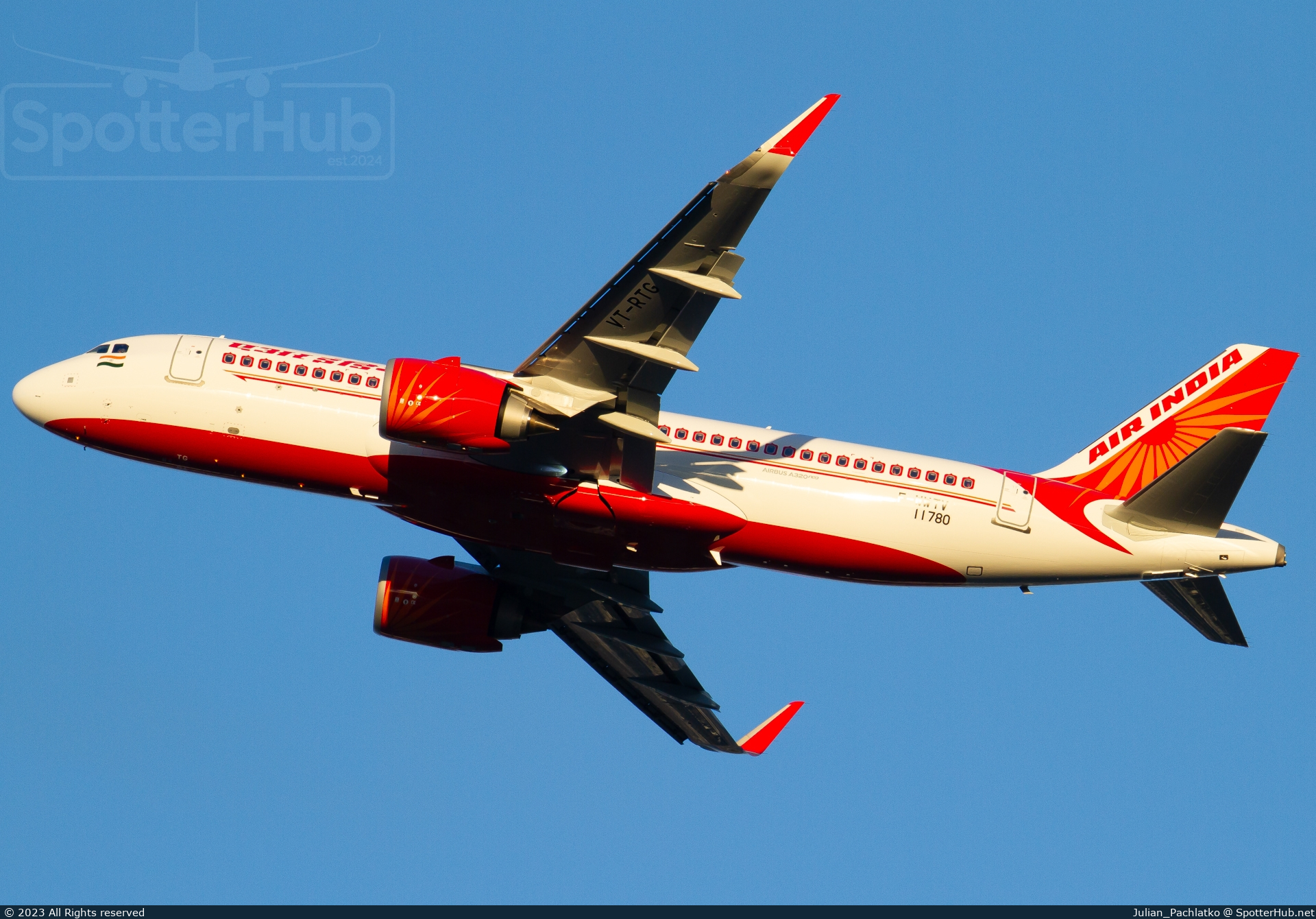 Photo of F-WWTV - Airbus A320-251N operated by Air India