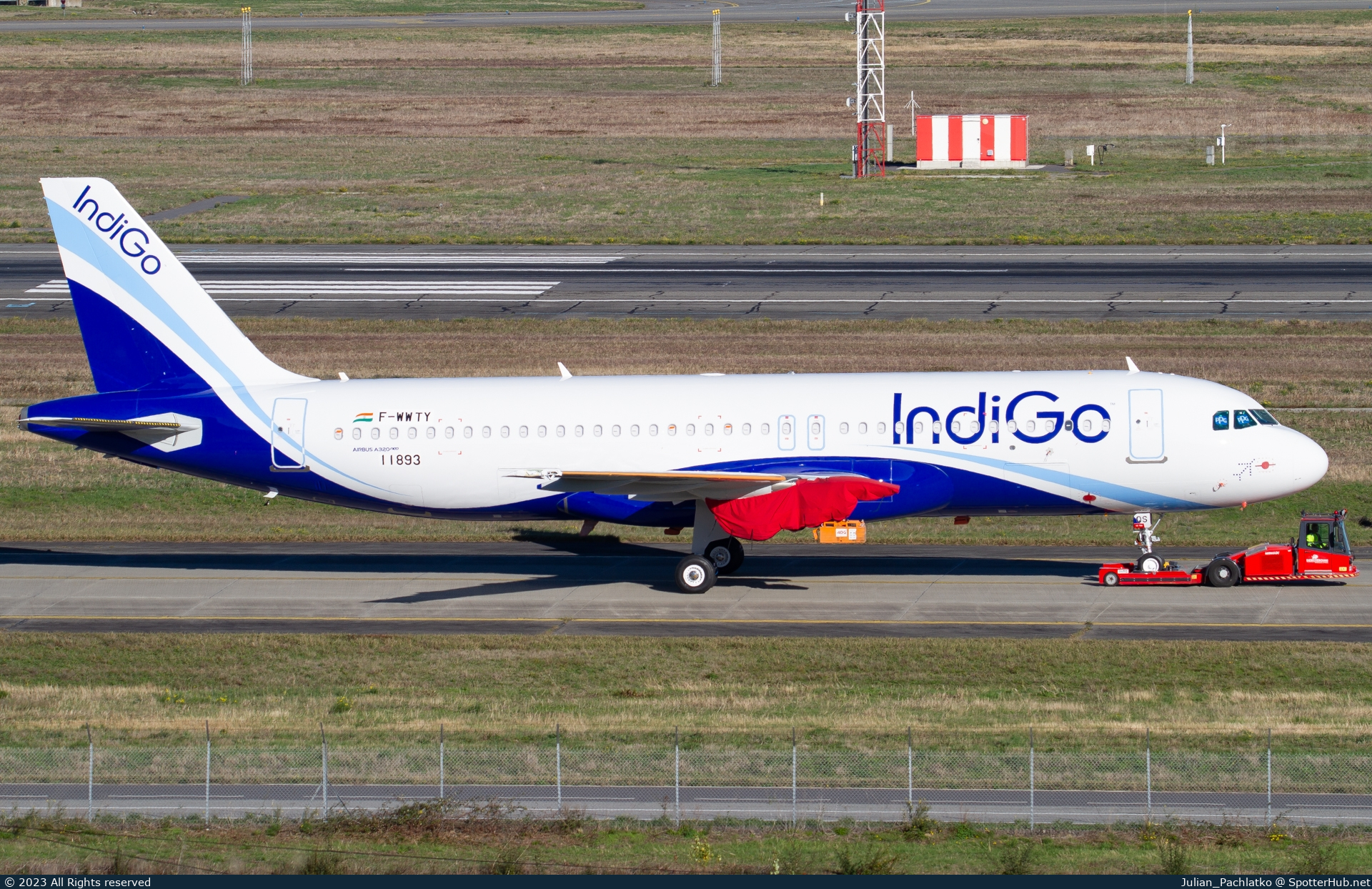 Photo of F-WWTY - Airbus A320-251N operated by IndiGo
