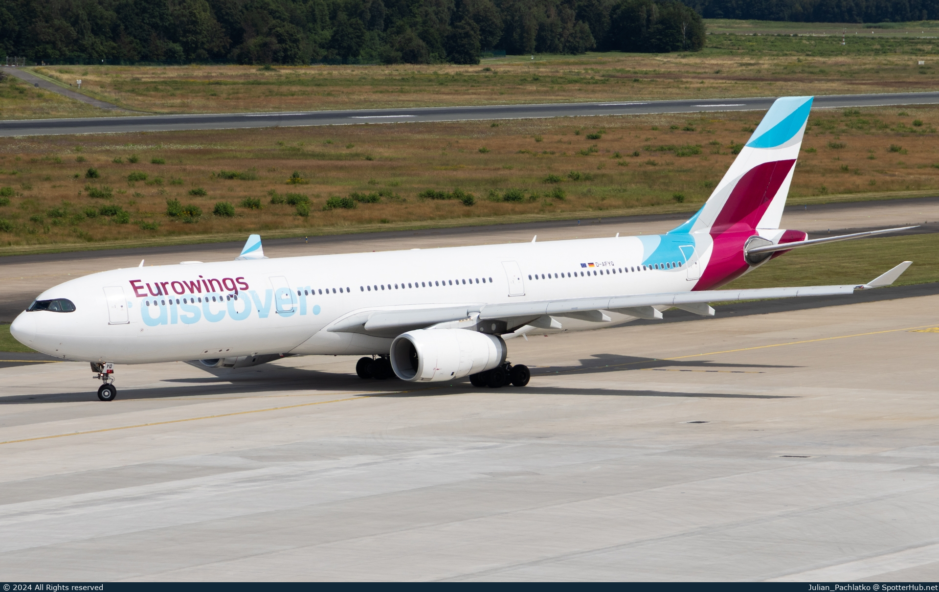 Photo of D-AFYQ - Airbus A330-343 operated by Eurowings Discover