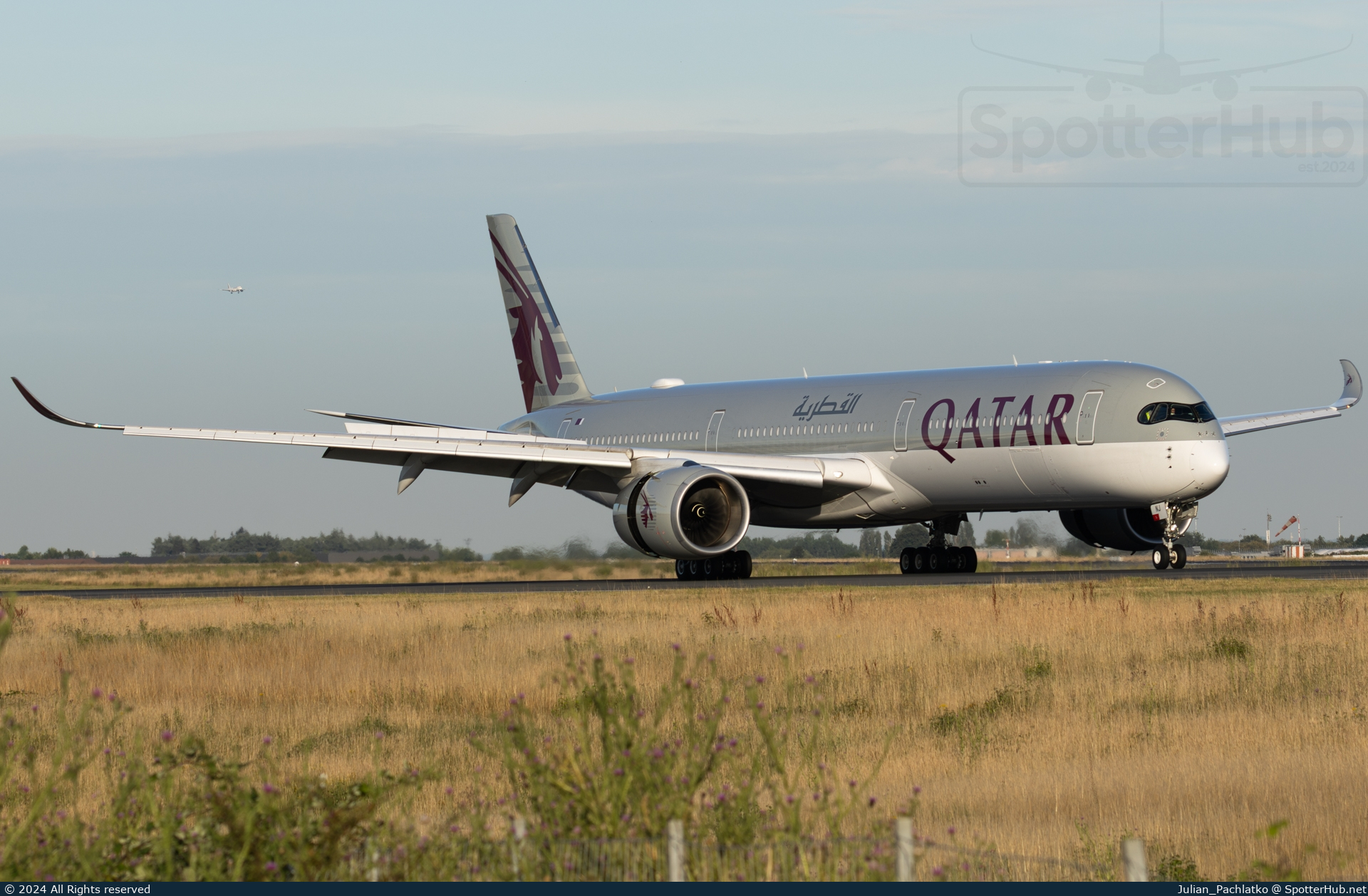 Photo of A7-ANJ - Airbus A350-1041 operated by Qatar Airways