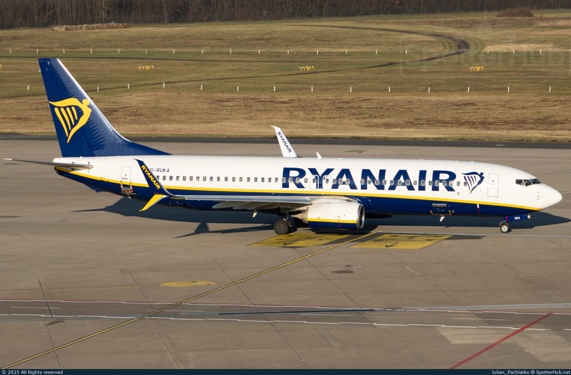 Photo of G-RUKA - Boeing 737-8AS operated by Ryanair UK