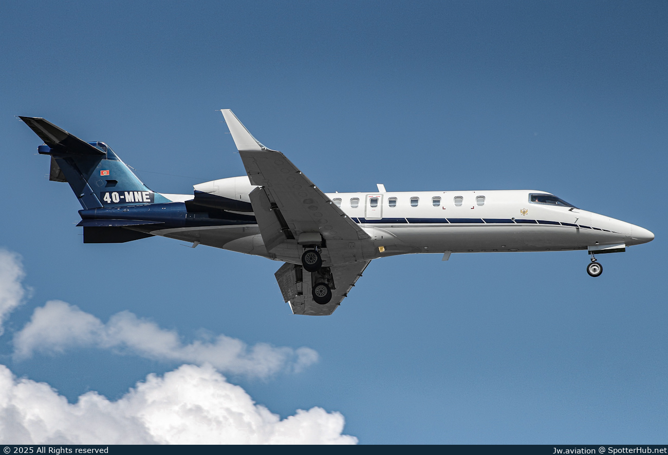 Photo of 4O-MNE - Bombardier Learjet 45 operated by Government of Montenegro