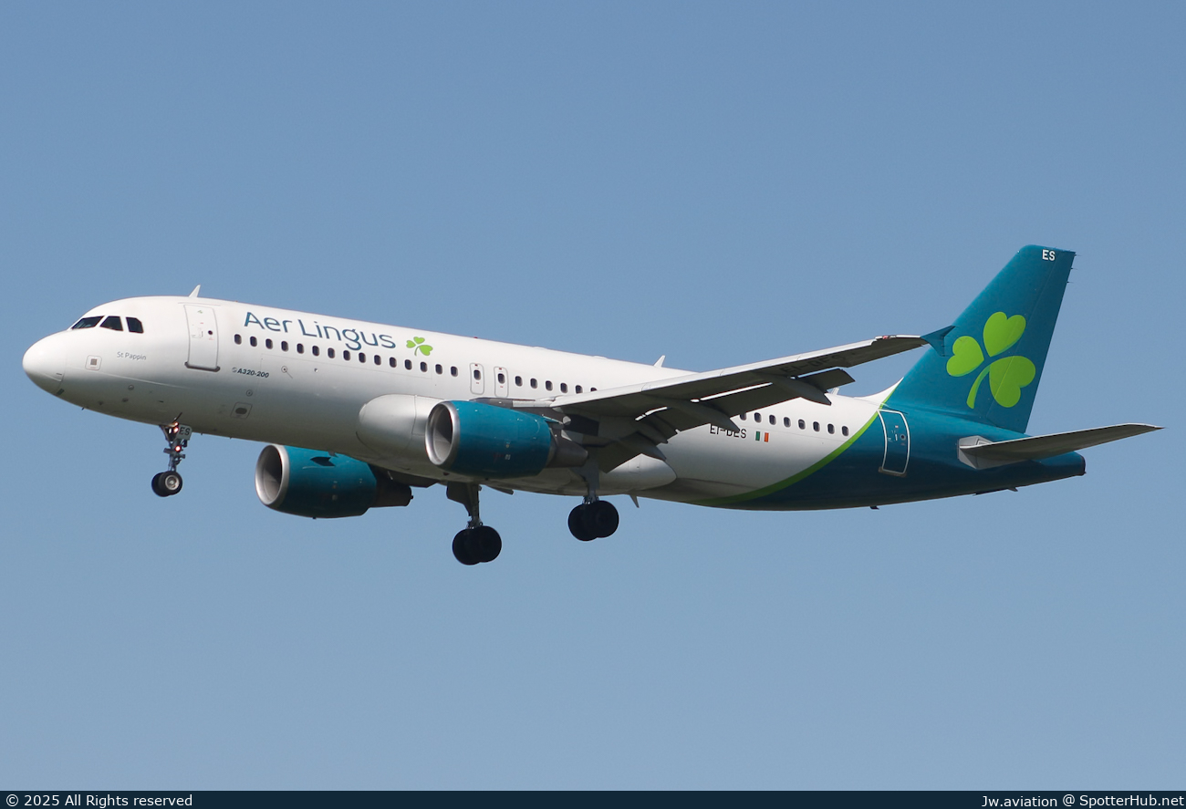 Photo of EI-DES - Airbus A320-214 operated by Aer Lingus
