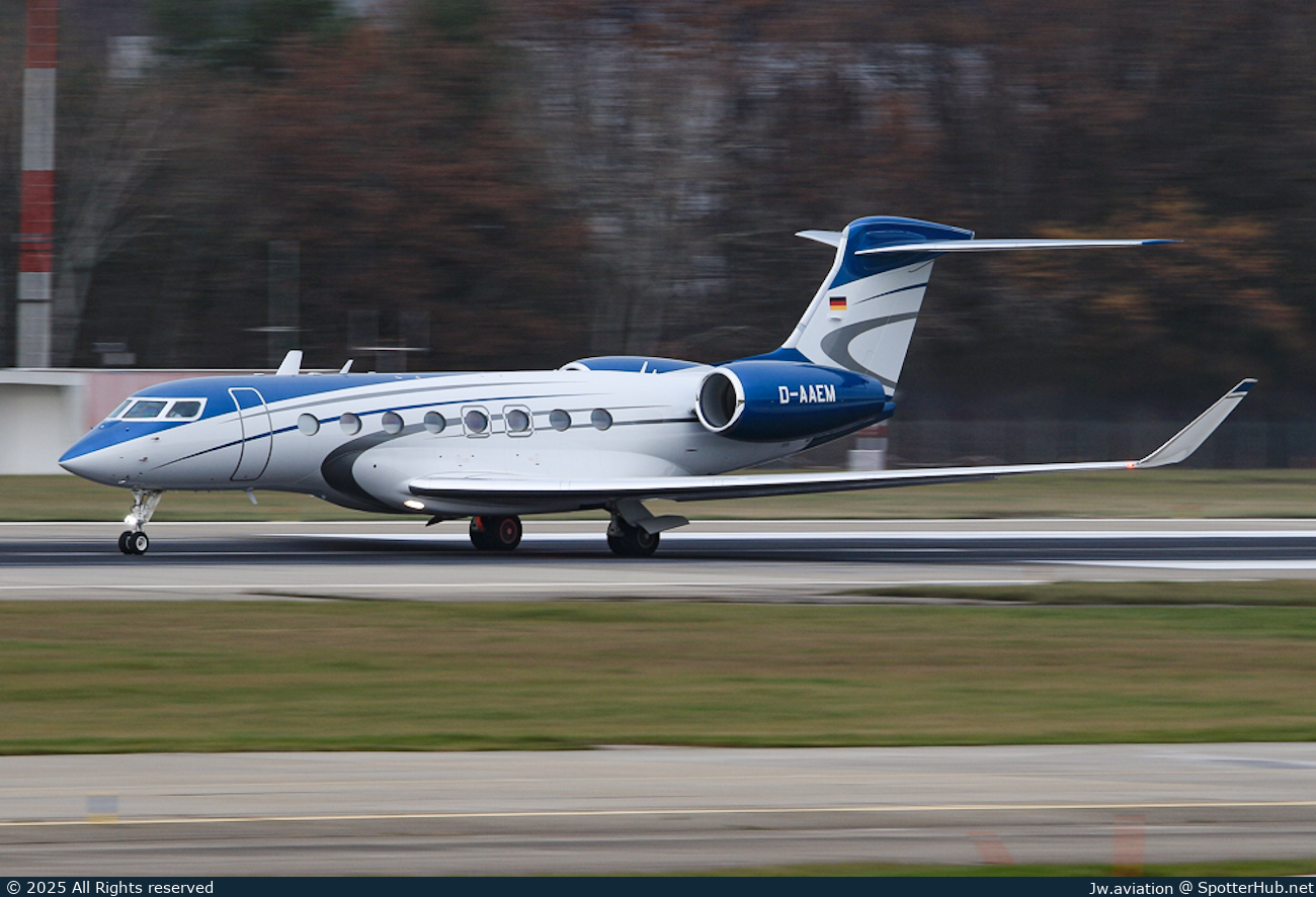 Photo of D-AAEM - Gulfstream G650ER operated by DC Aviation