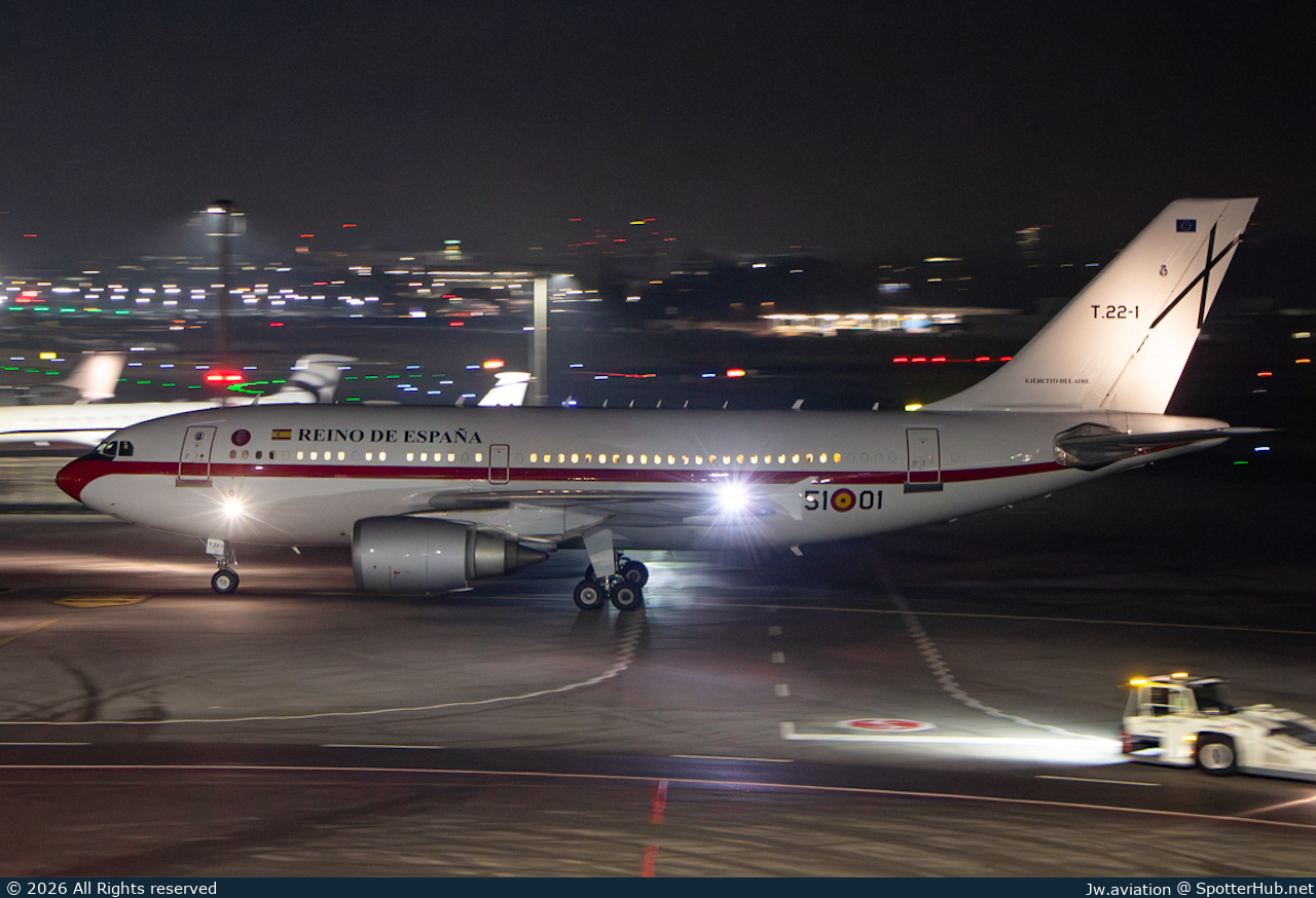 Photo of T.22-1 - Airbus A310-304 operated by Spanish Air Force