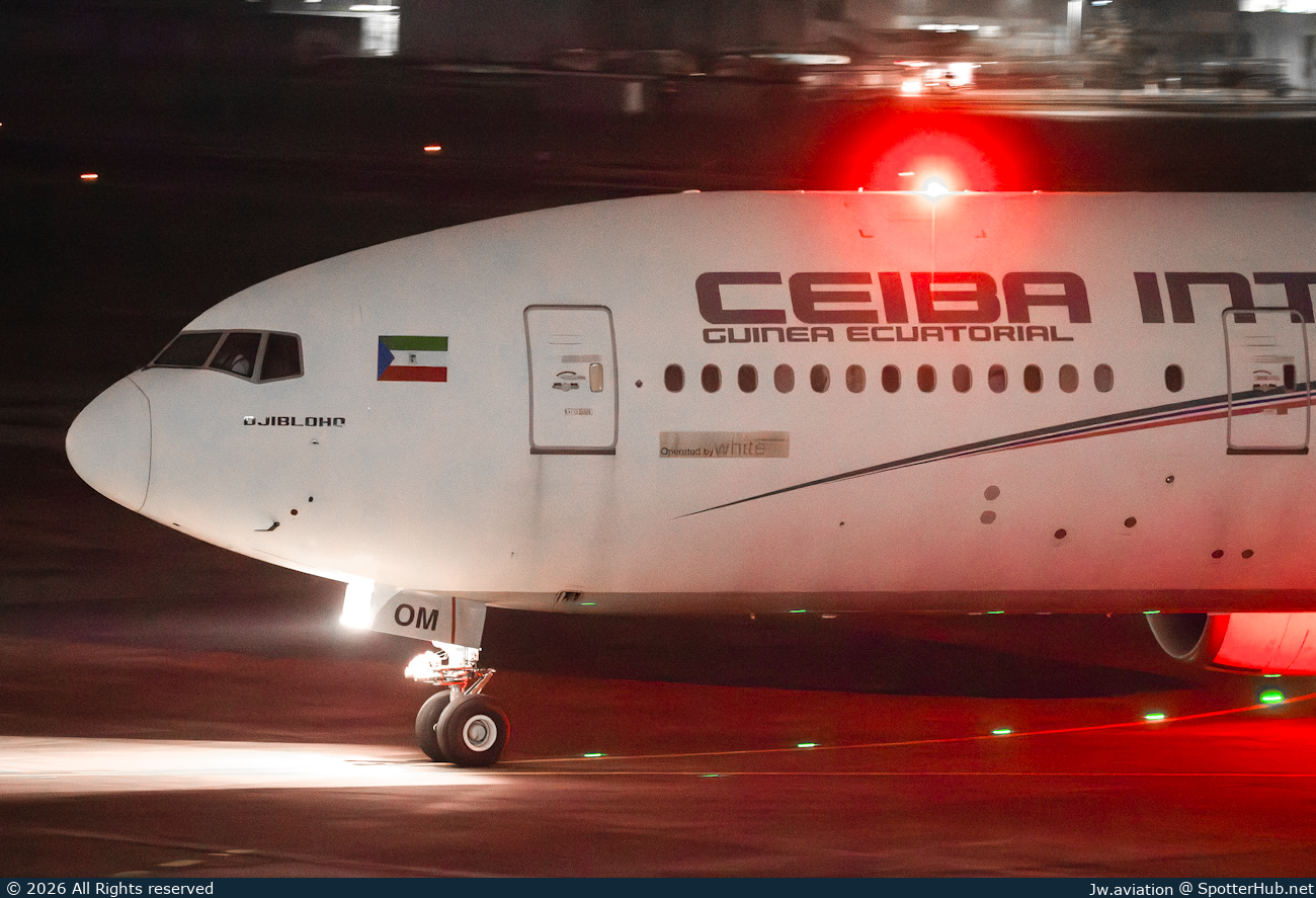 Photo of 3C-NOM - Boeing 777-2FB(LR) operated by Ceiba Intercontinental