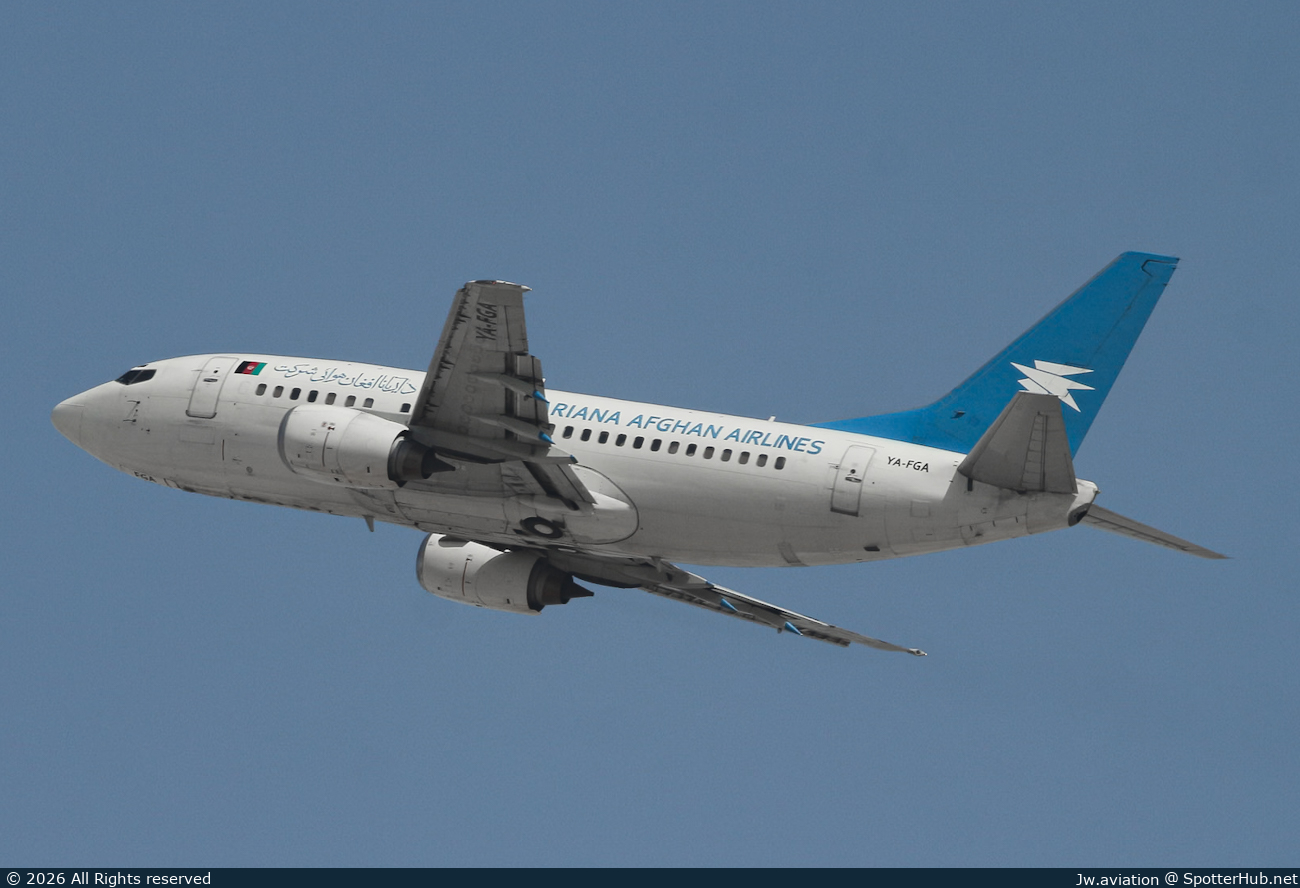 Photo of YA-FGA - Boeing 737-53S operated by Ariana Afghan Airlines