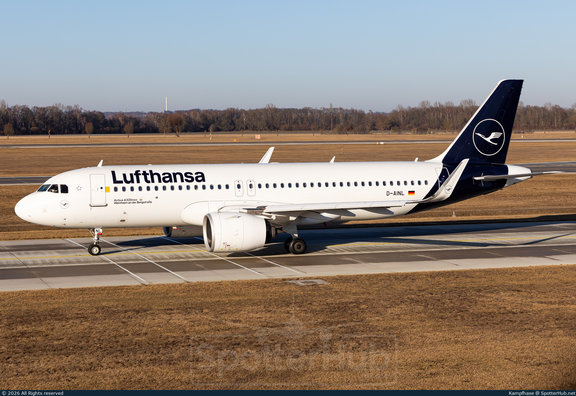 Photo of D-AINL - Airbus A320-271N operated by Lufthansa