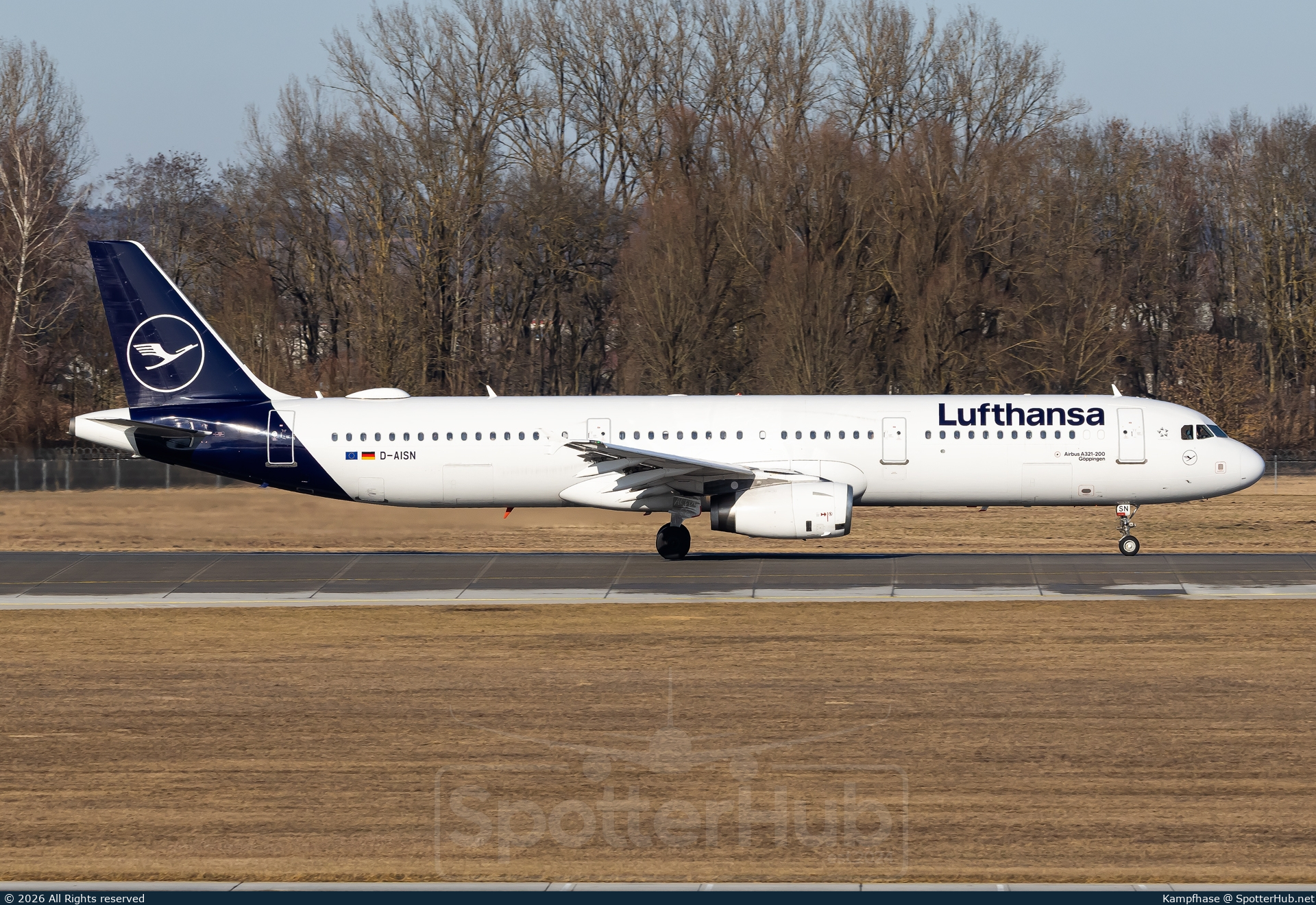 Photo of D-AISN - Airbus A321-231 operated by Lufthansa