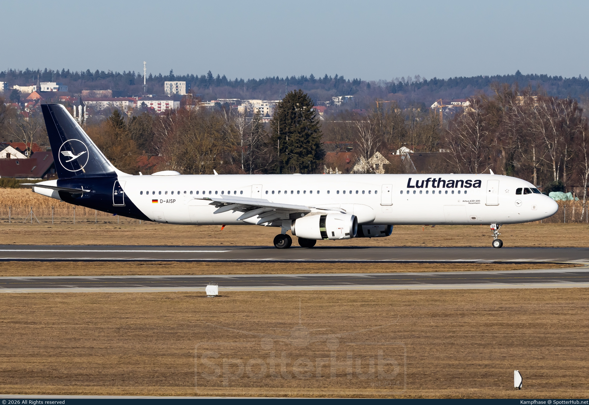Photo of D-AISP - Airbus A321-231 operated by Lufthansa