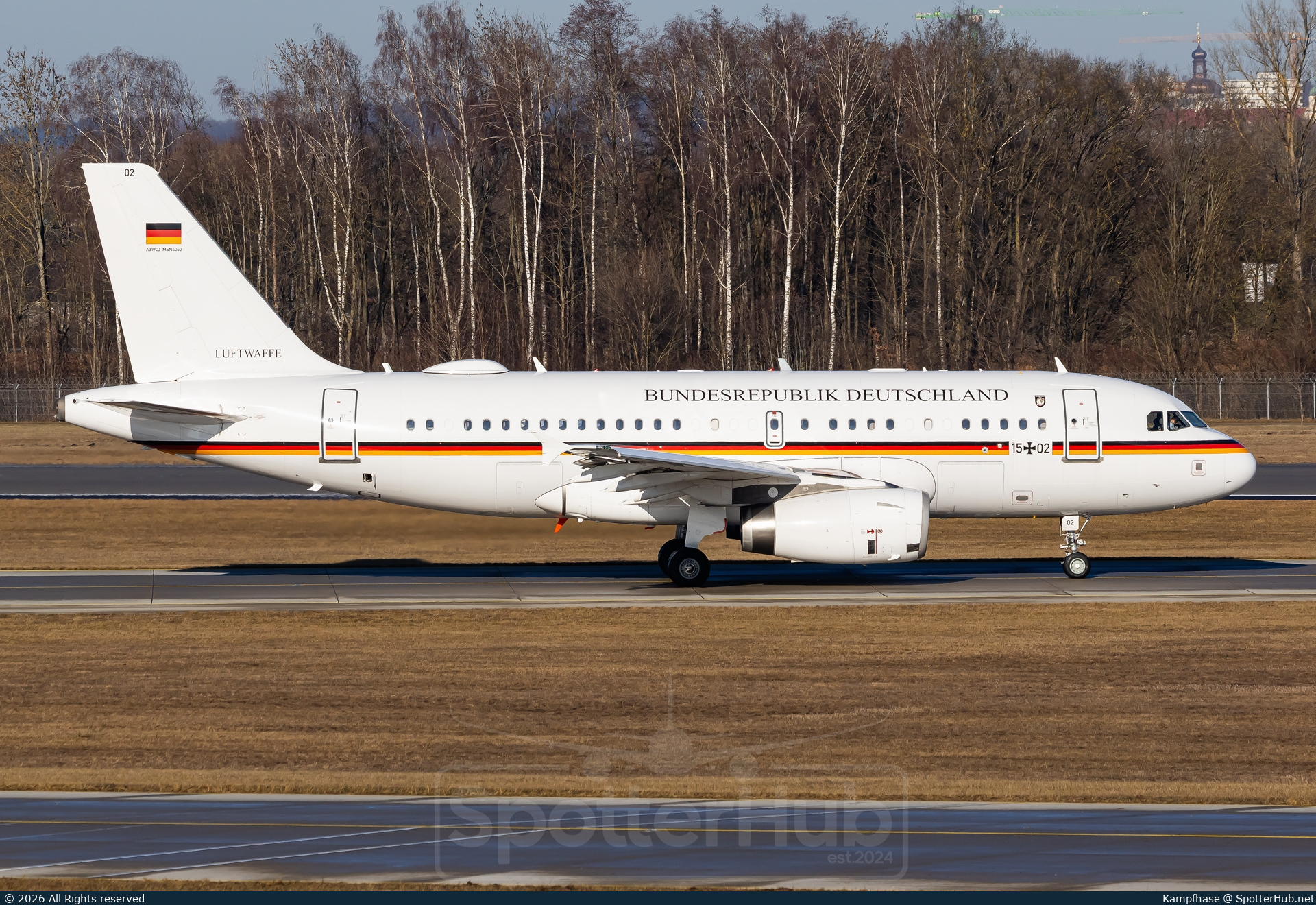 Photo of 15+02 - Airbus A319-133(CJ) operated by German Air Force