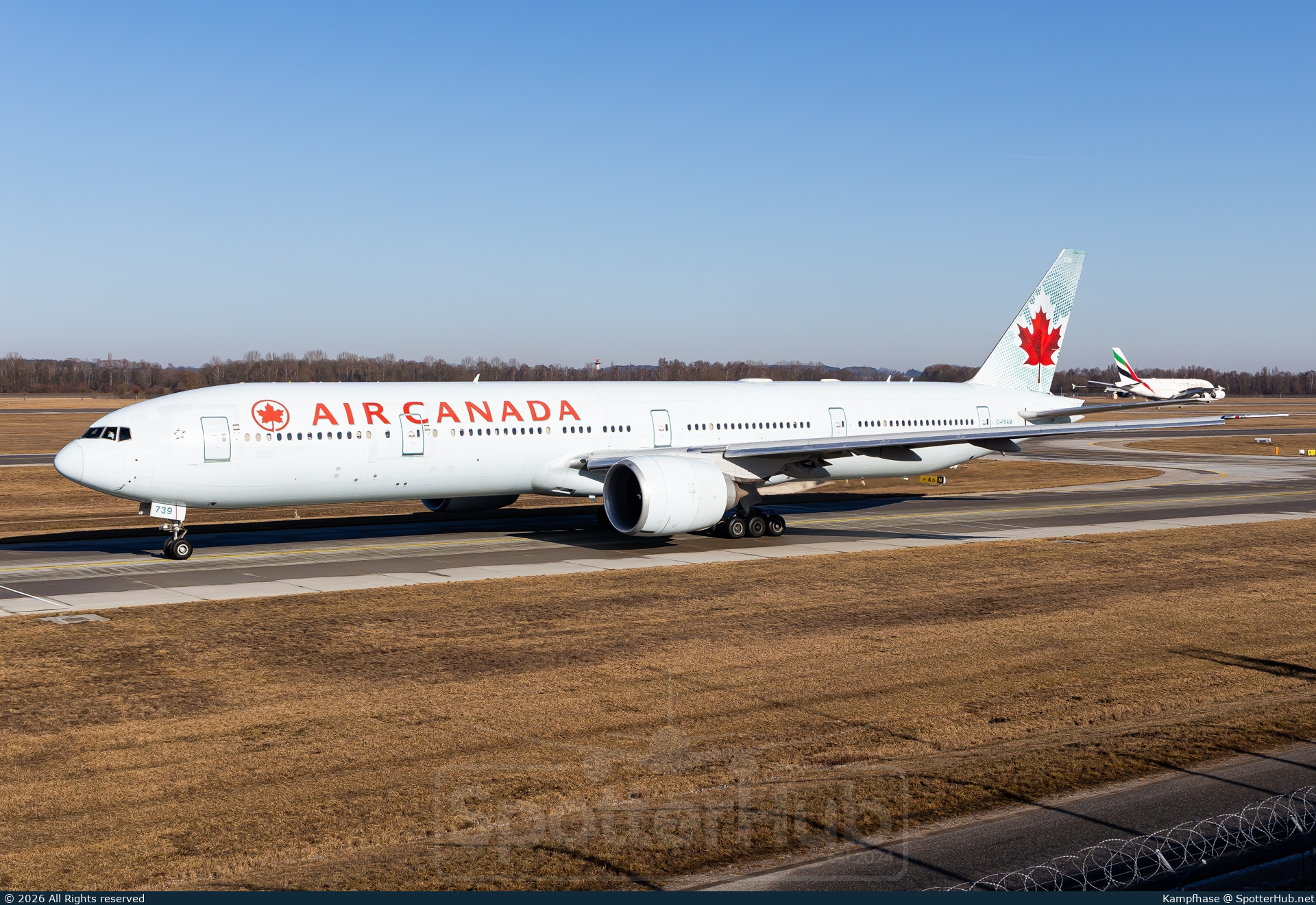 Photo of C-FRAM - Boeing 777-333(ER) operated by Air Canada