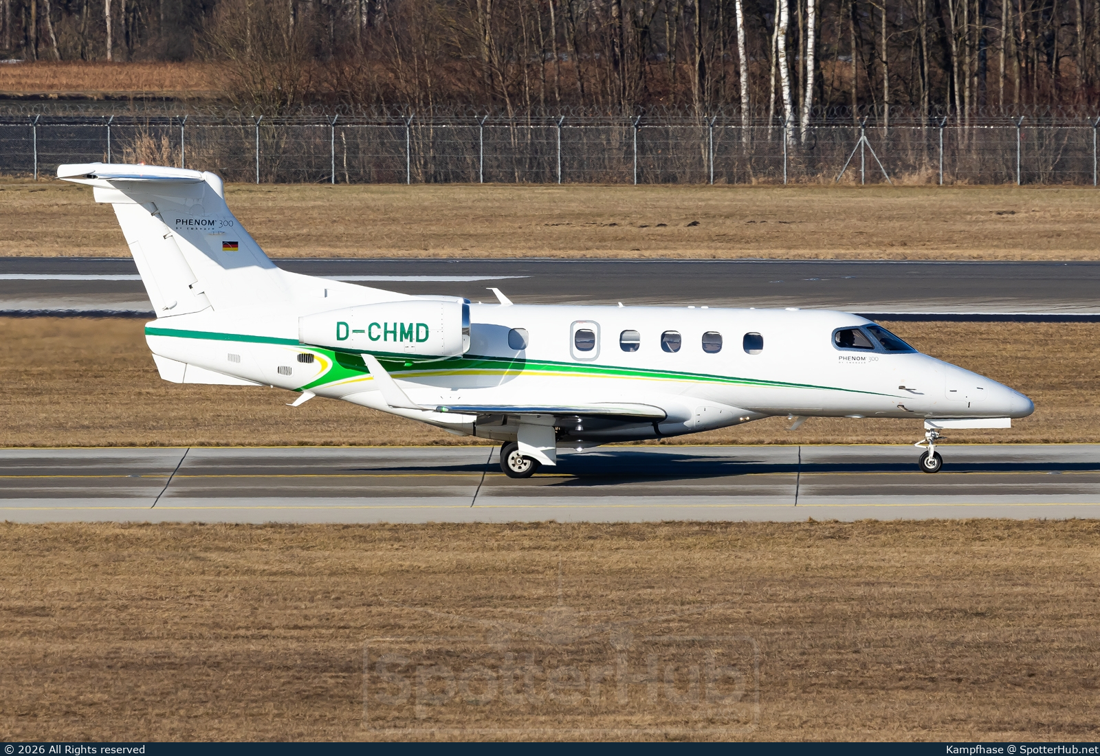 Photo of D-CHMD - Embraer Phenom 300 operated by Elangeni