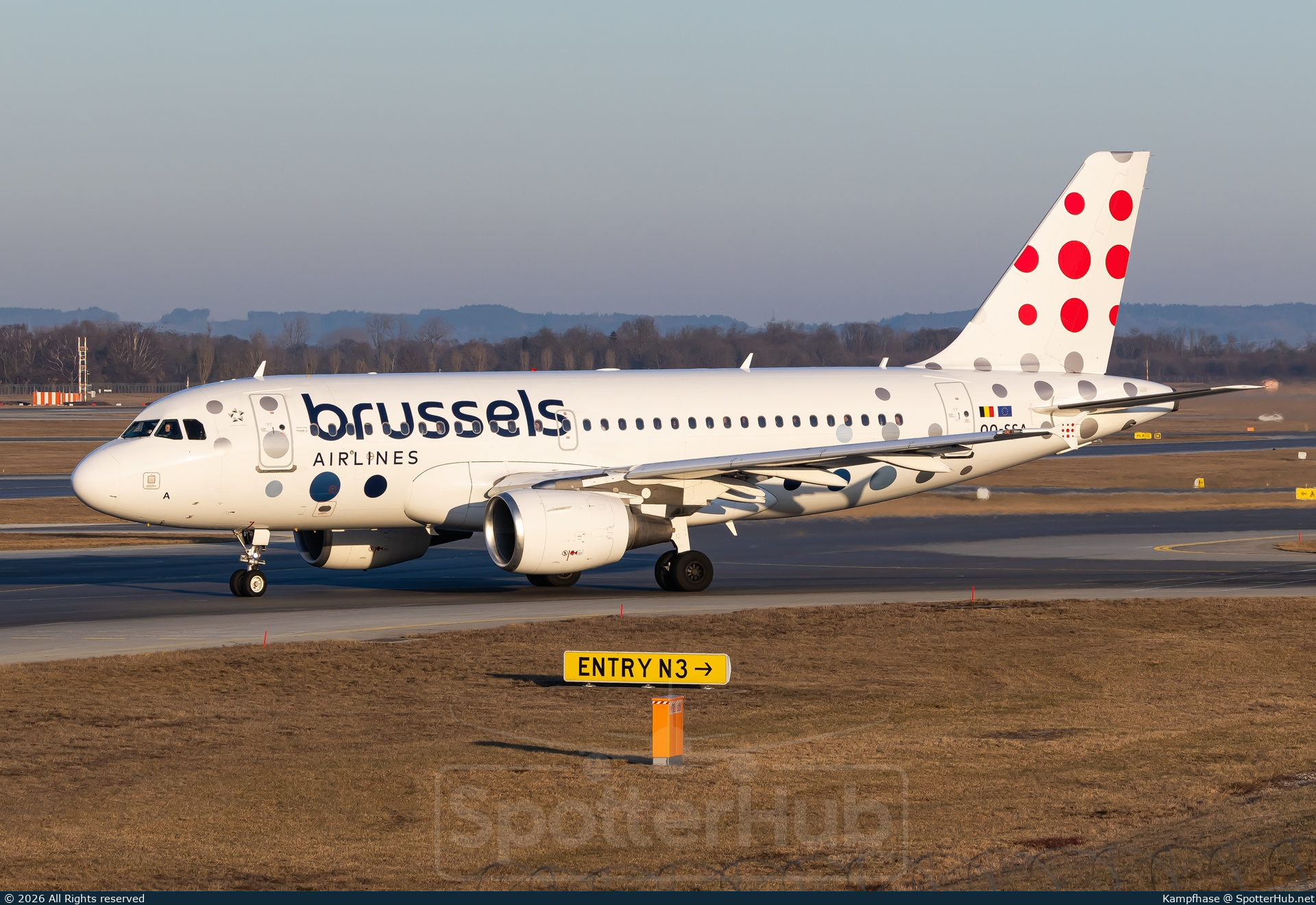 Photo of OO-SSA - Airbus A319-111 operated by Brussels Airlines