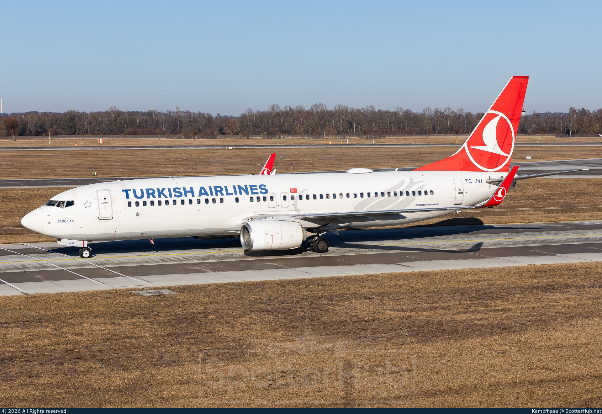 Photo of TC-JVI - Boeing 737-8F2 operated by Turkish Airlines